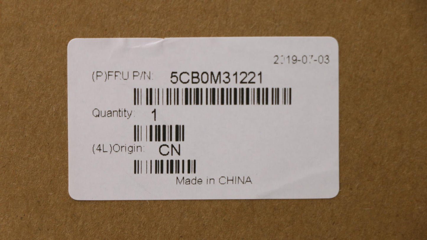 Lenovo Logic Upper Assembly Bl Wht Uk - 5CB0M31221