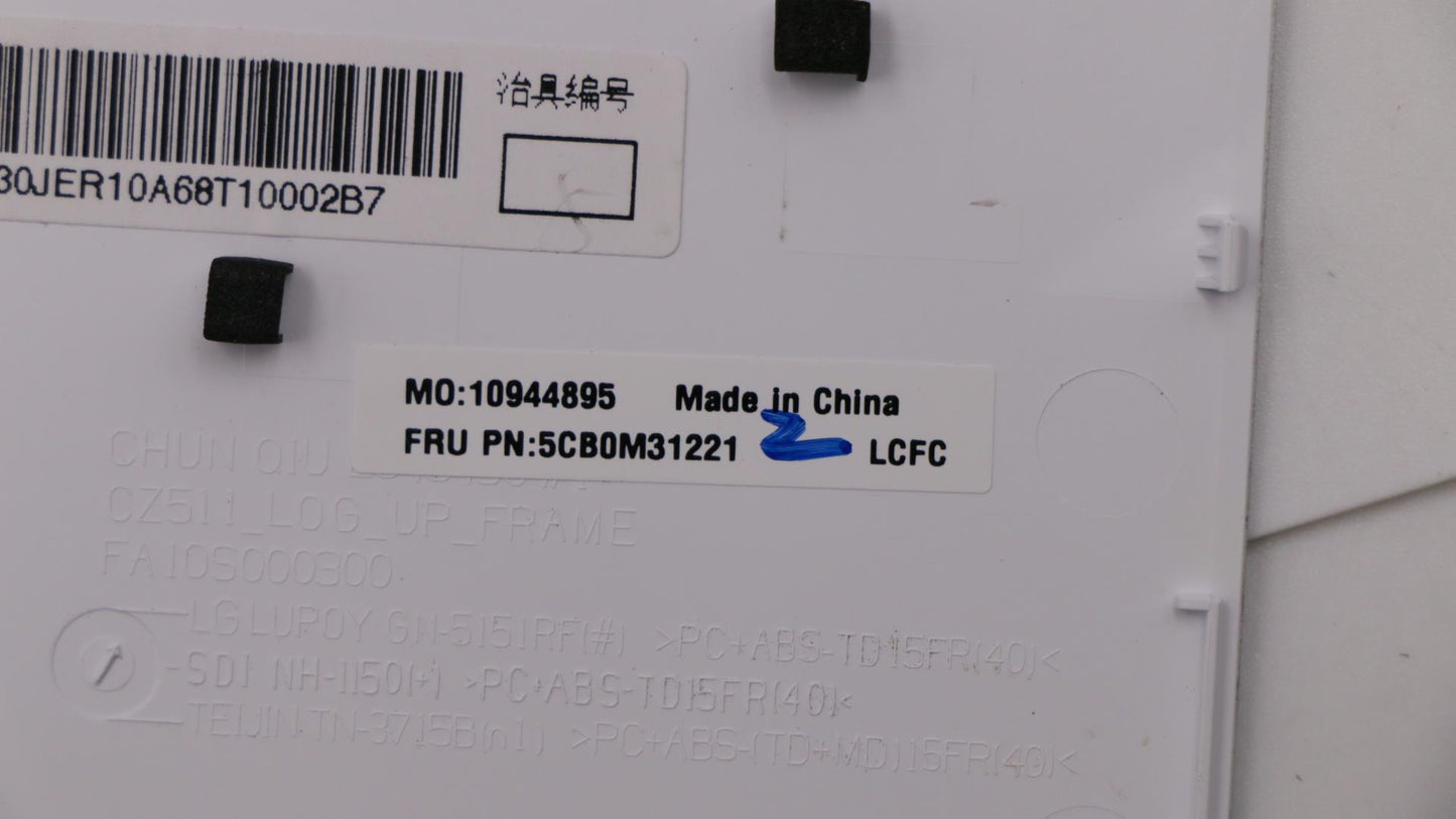 Lenovo Logic Upper Assembly Bl Wht Uk - 5CB0M31221