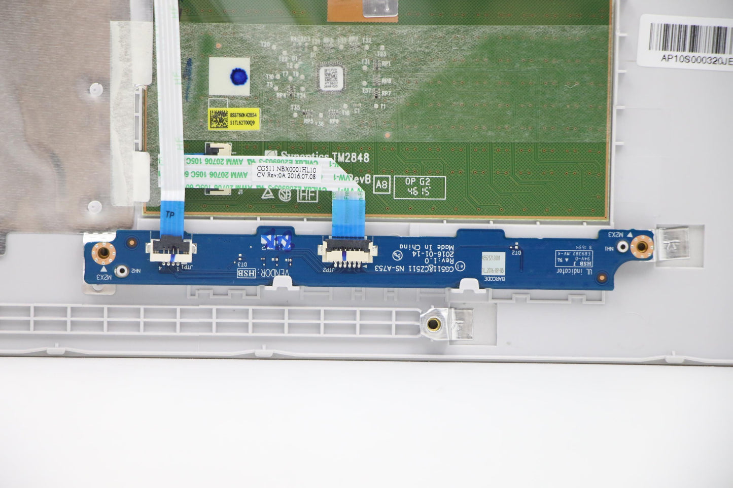 Lenovo Logic Upper Assembly Bl Silver - 5CB0M31278