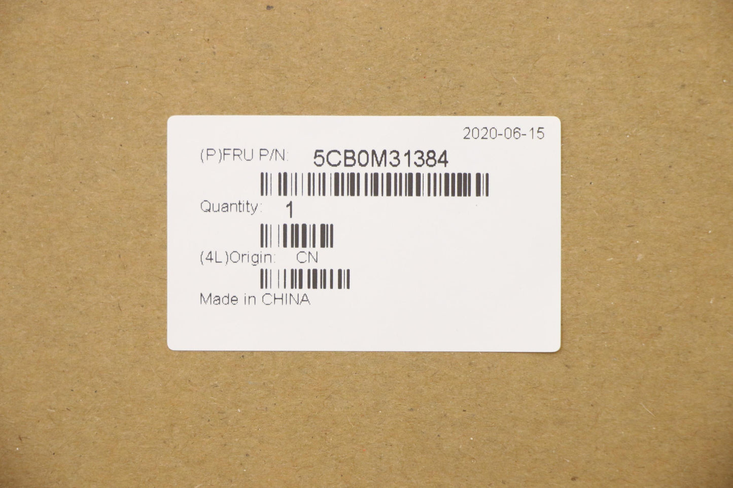 Lenovo Plastic - 5CB0M31384
