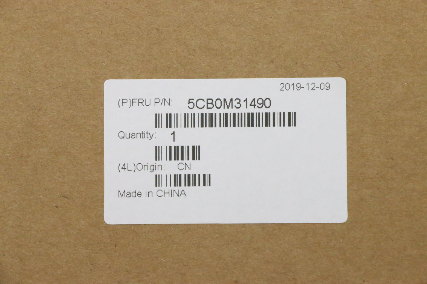 Lenovo Plastic - 5CB0M31490