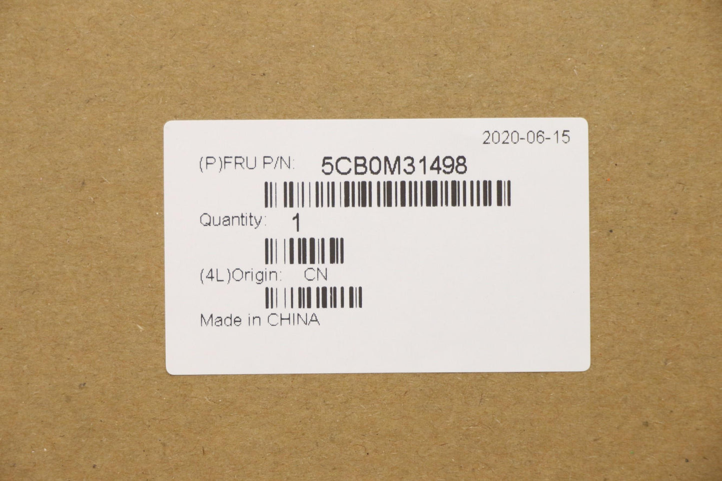 Lenovo Plastic - 5CB0M31498