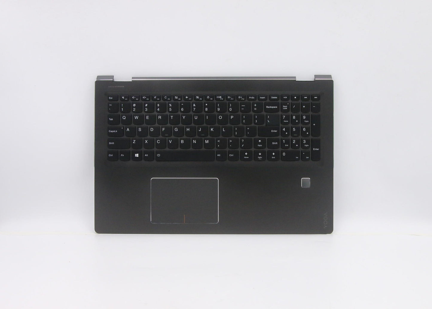 Lenovo Up Assembly W/Kb Bl Bk Fp Yoga - 5CB0M32640