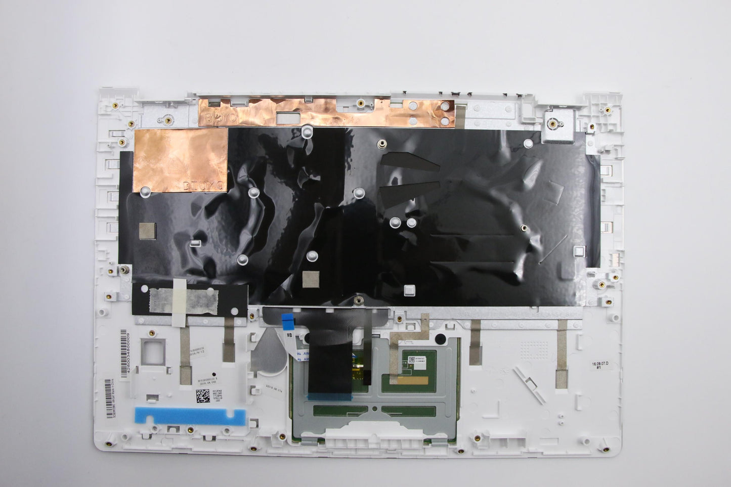 Lenovo Up Assembly W/Kb Bl Wt Fp Yoga - 5CB0M32862