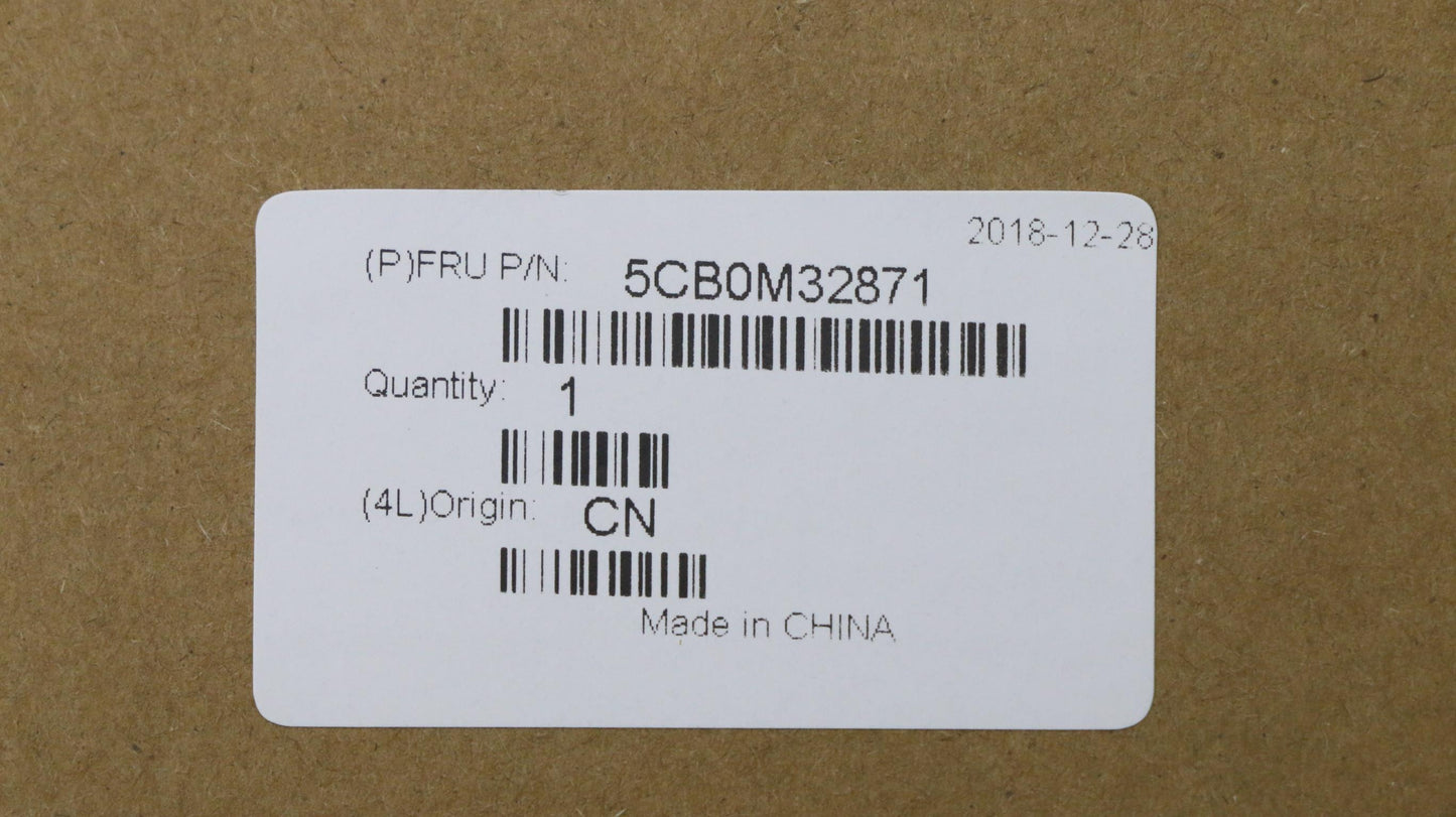 Lenovo Up Assembly W/Kb Bl Bk Fp Lnv - 5CB0M32871
