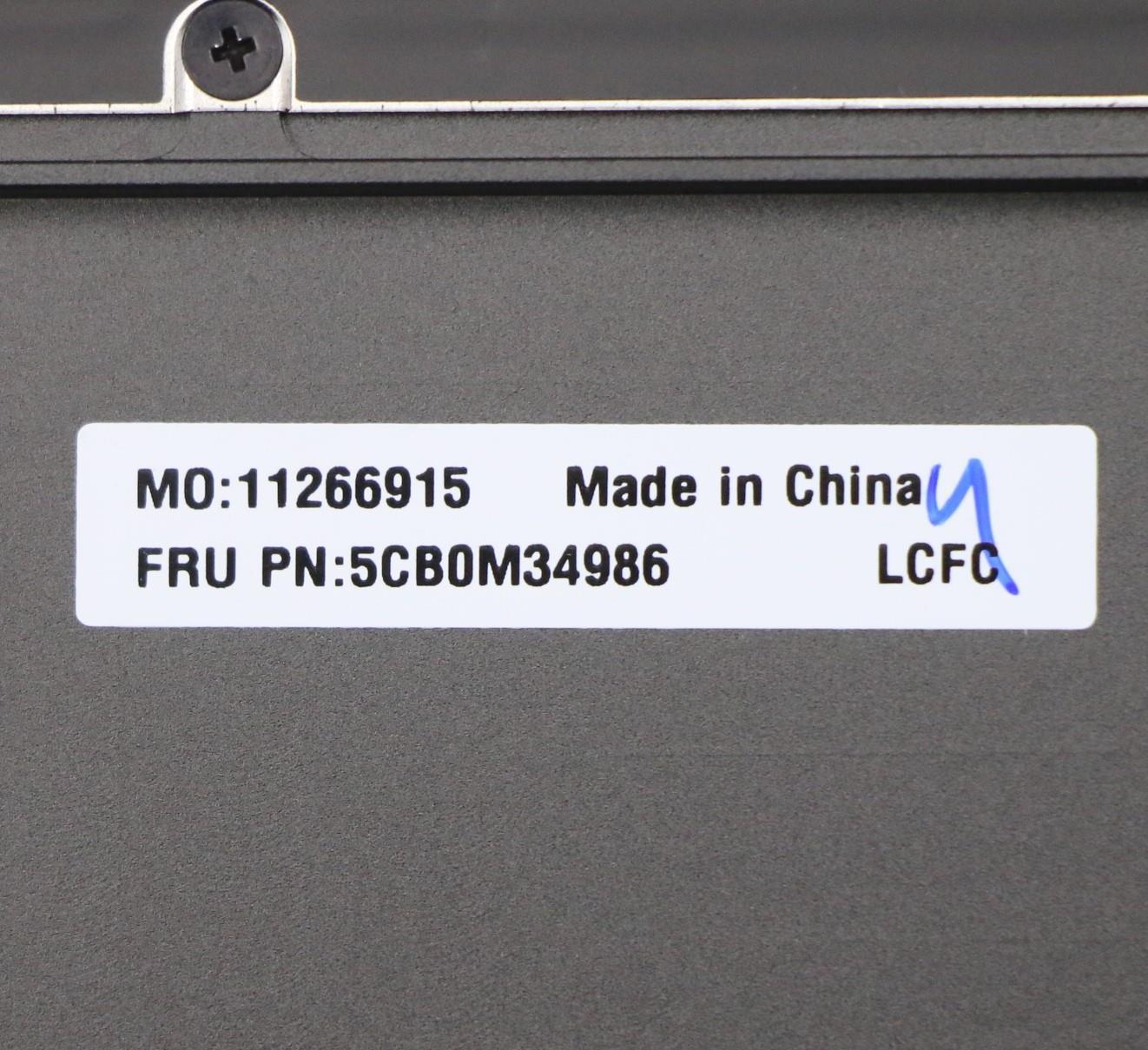 Lenovo Logic Up Assembly Gun Metal Sp - 5CB0M34986