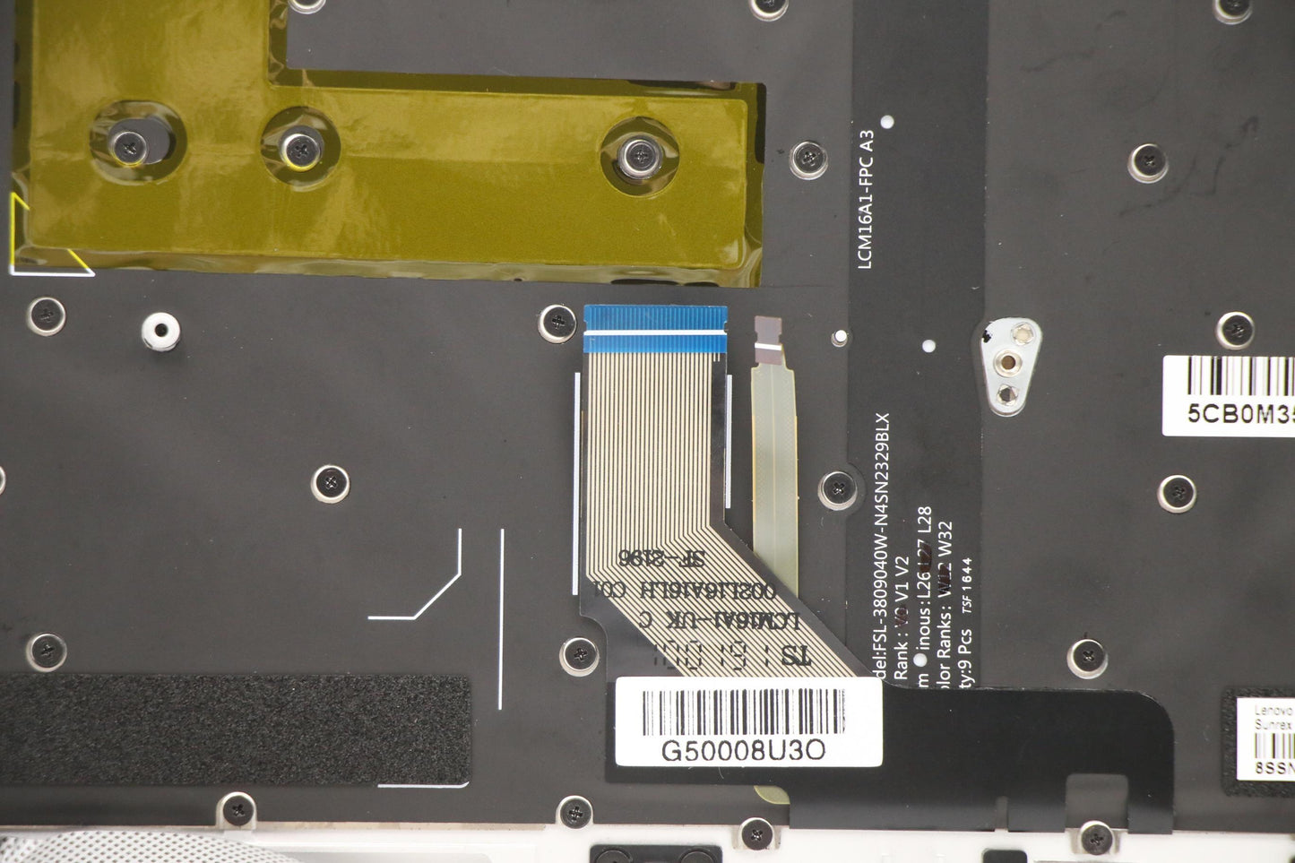 Lenovo Logic Up Assembly Silver Uk - 5CB0M35005