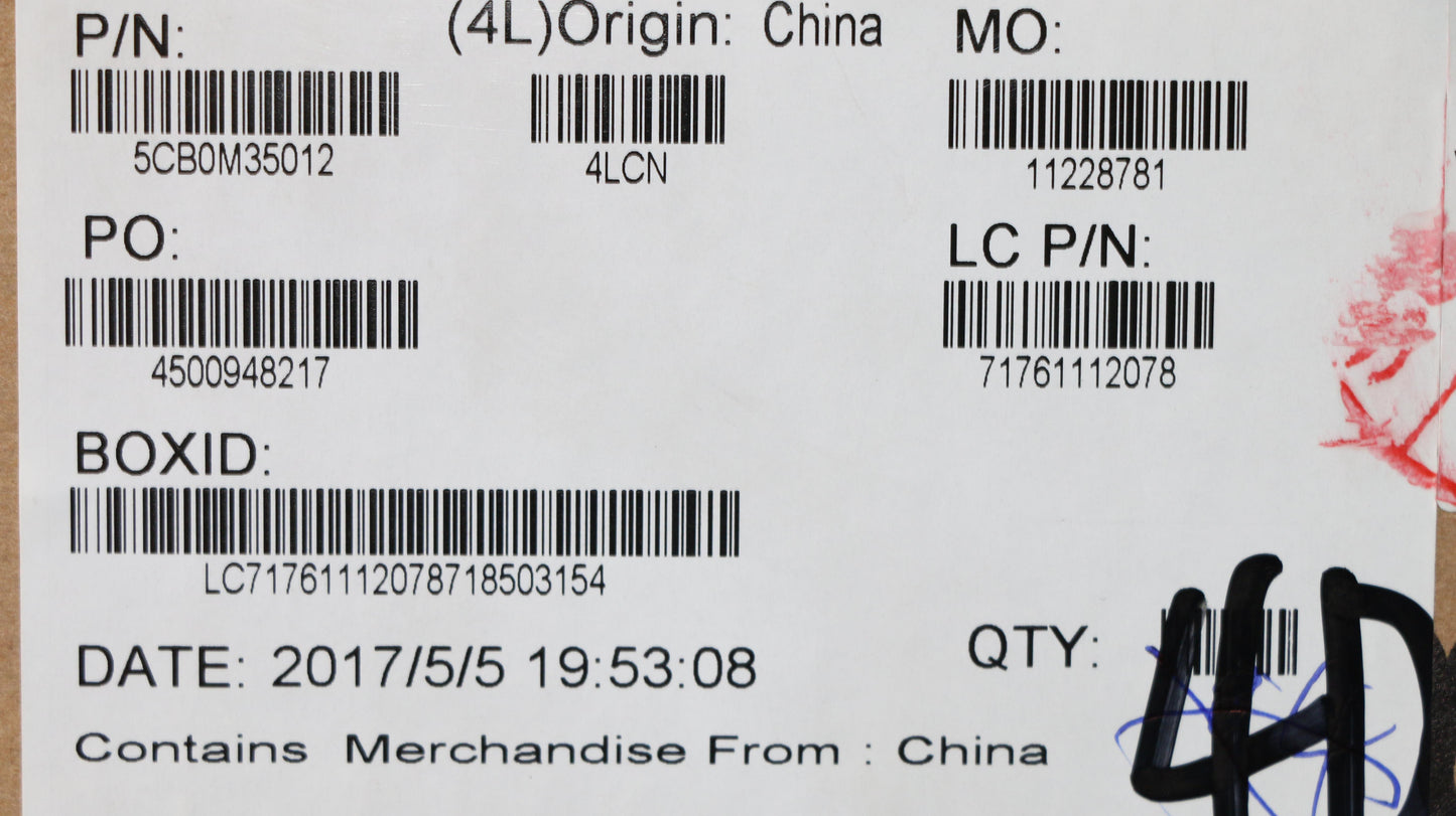 Lenovo Logic Up Assembly Golden Uk - 5CB0M35012