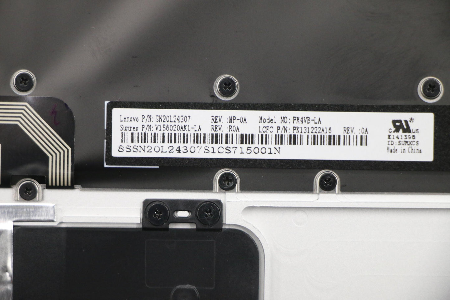 Lenovo Logic Up Assembly Silver La - 5CB0M35015