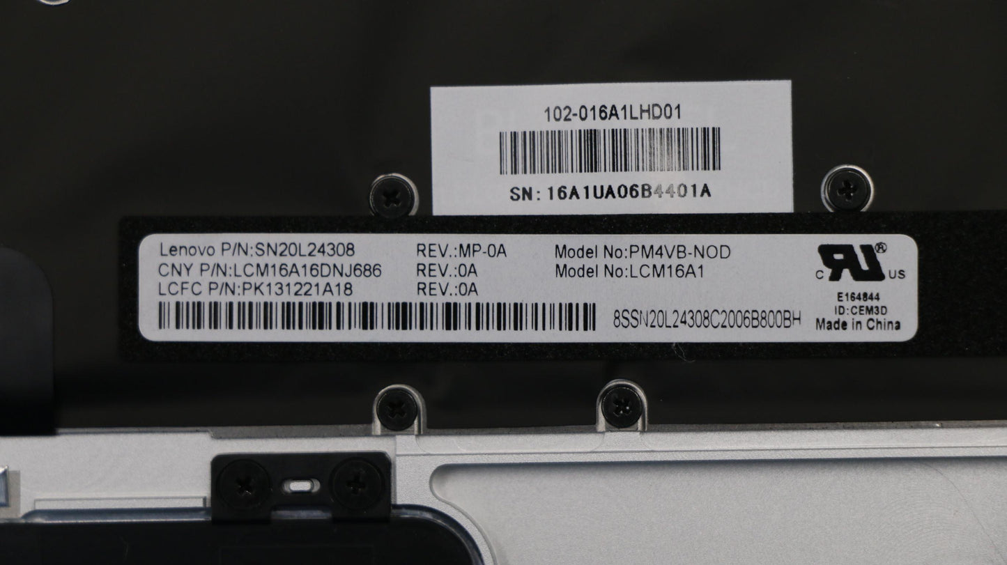 Lenovo Logic Up Assembly Silver Nd - 5CB0M35029
