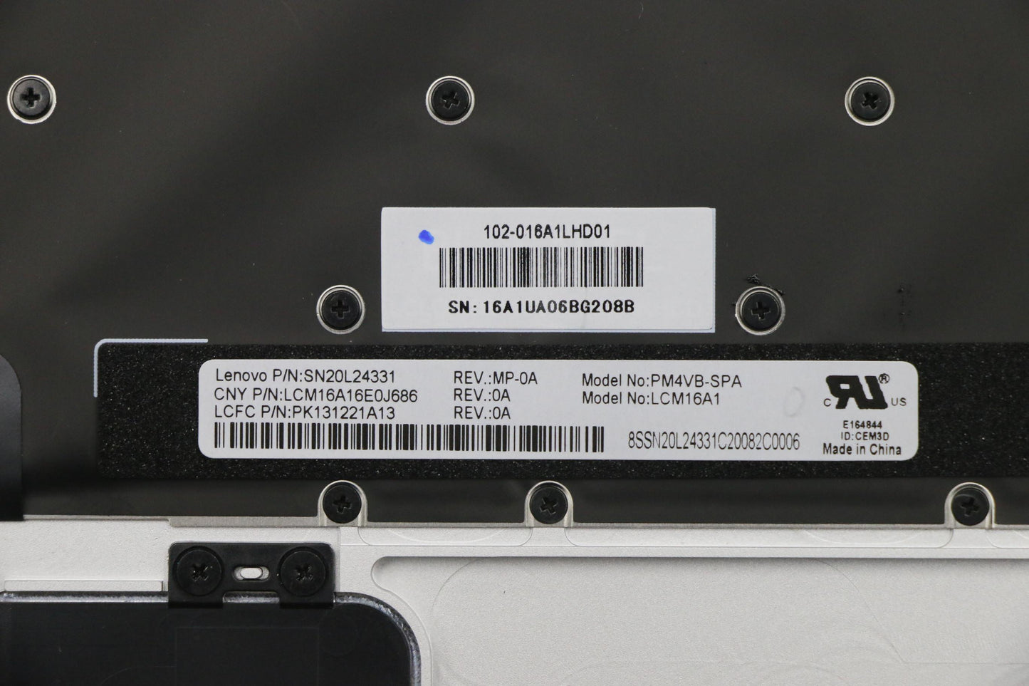 Lenovo Logic Up Assembly Silver Sp - 5CB0M35030