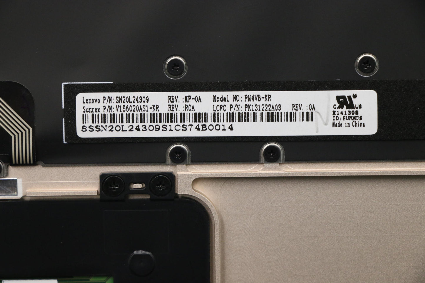 Lenovo Logic Up Assembly Golden Ko - 5CB0M35037