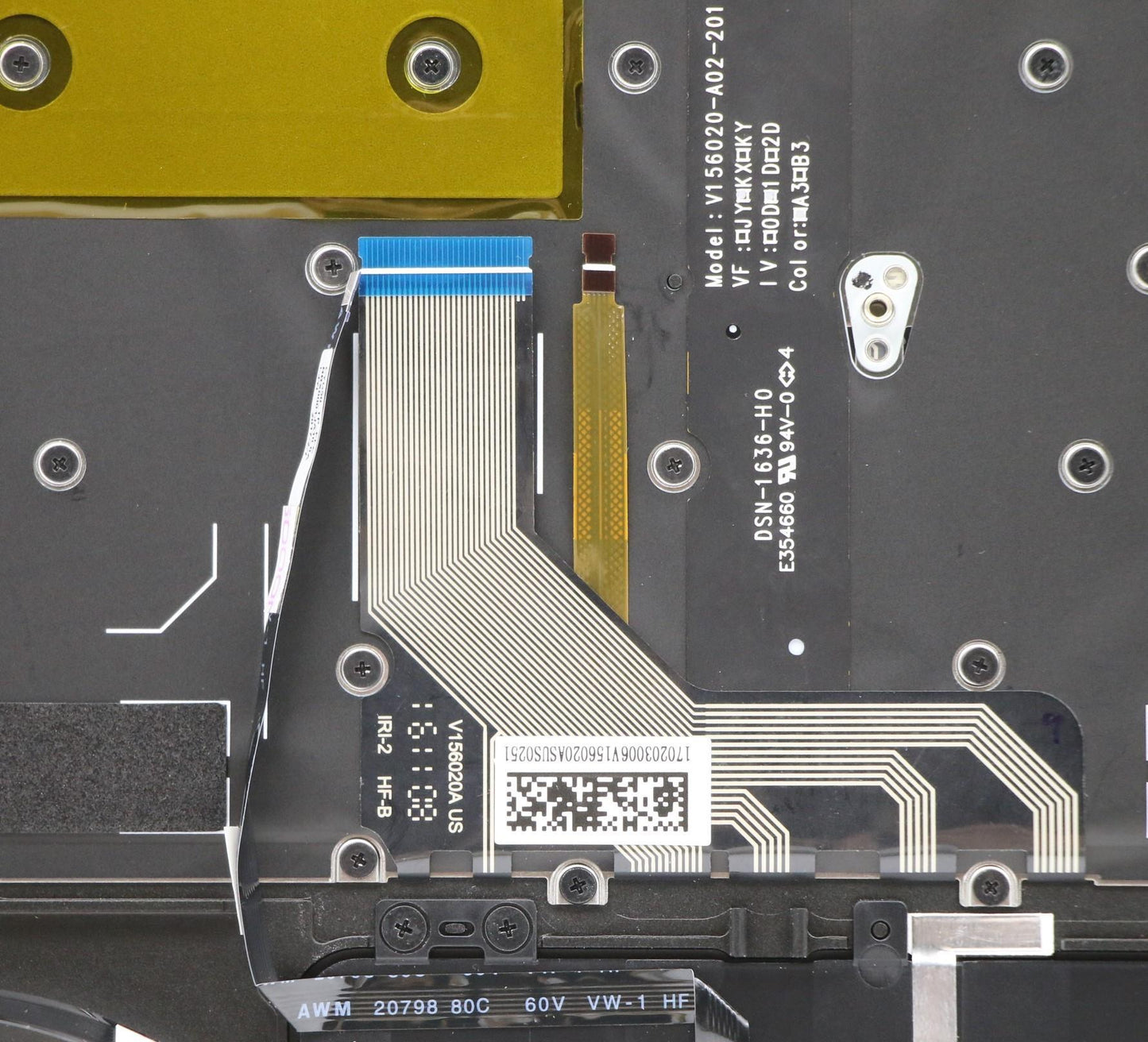 Lenovo Logic Up Assembly Gun Metal Hb - 5CB0M35045