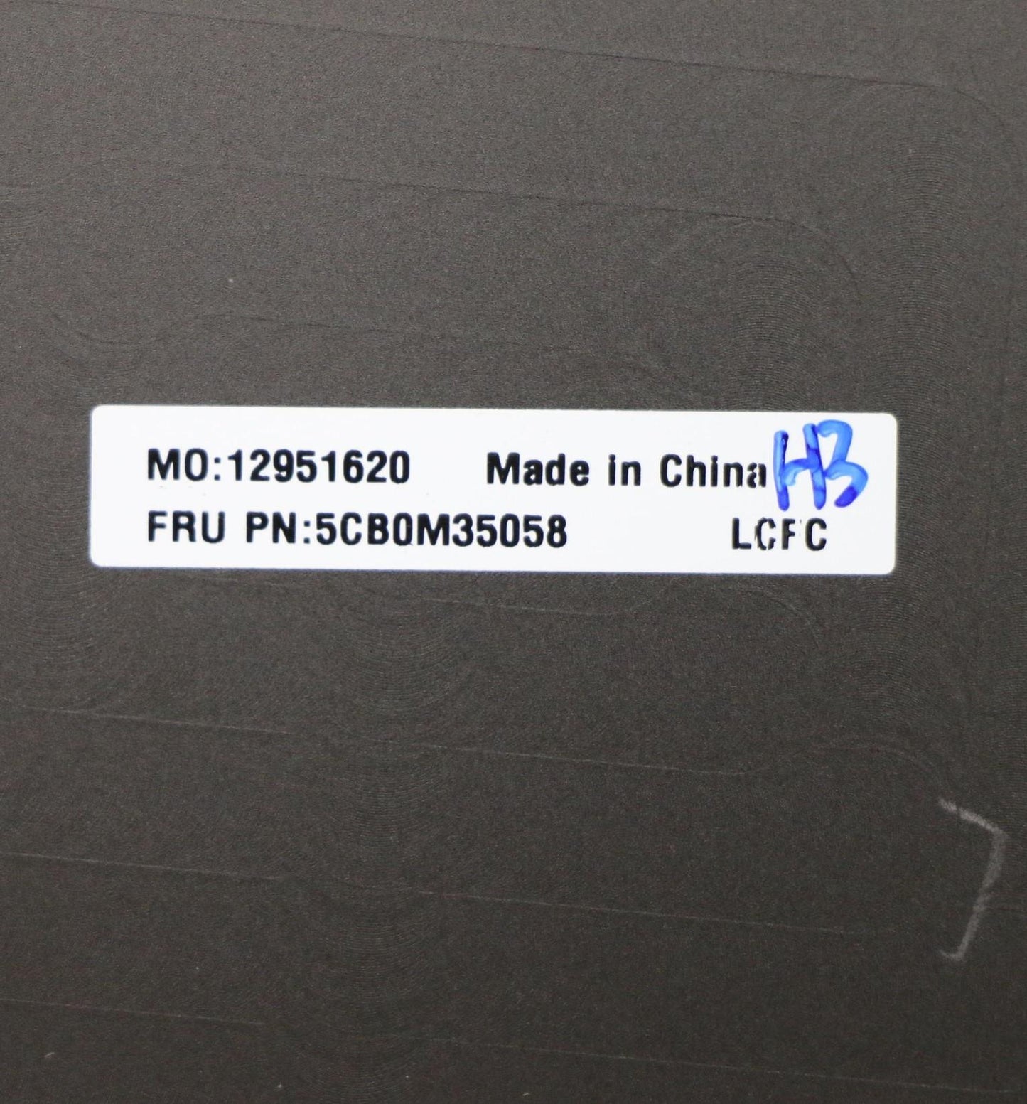 Lenovo Logic Up Assembly Gun Metal Gr - 5CB0M35058