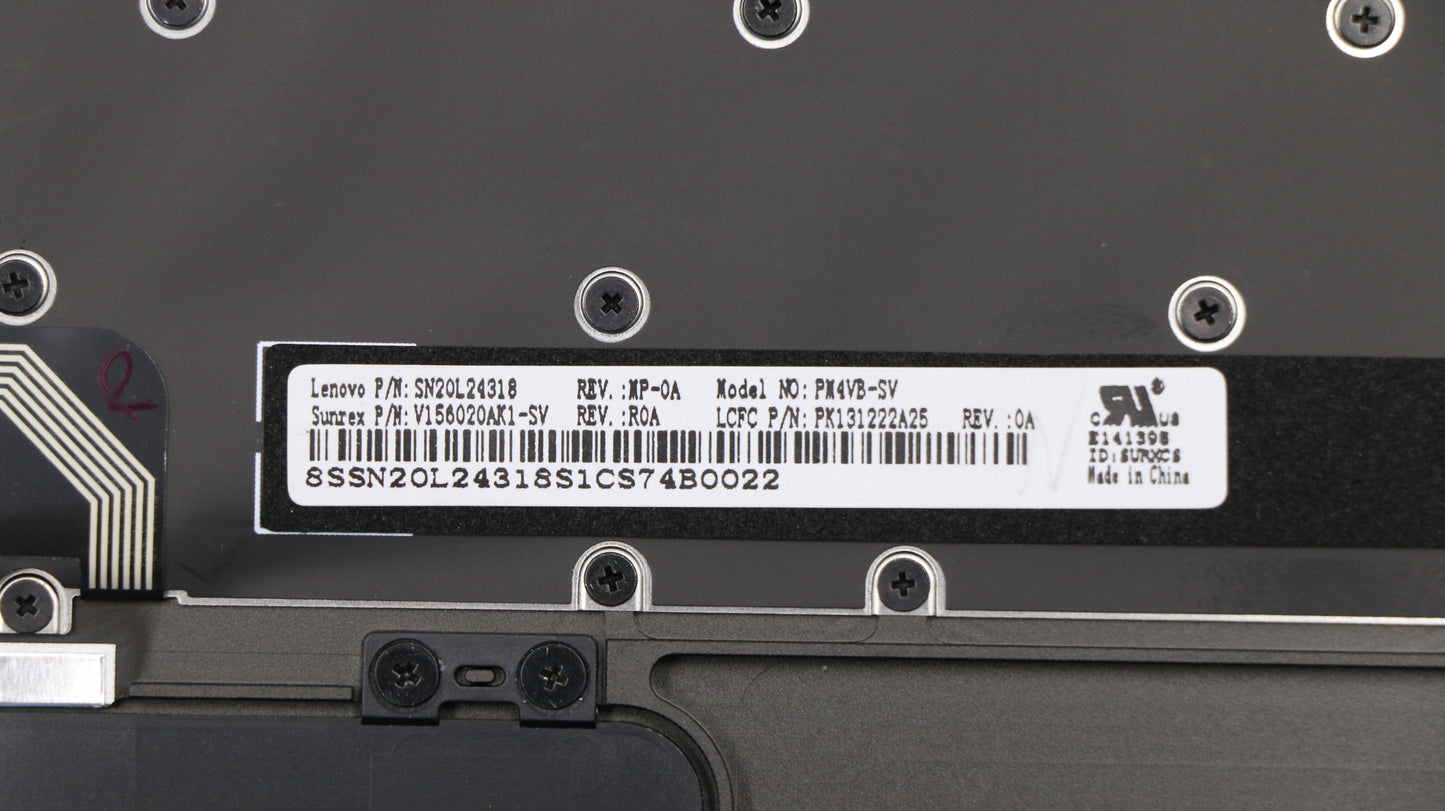 Lenovo Logic Up Assembly Gun Metal Sa - 5CB0M35059