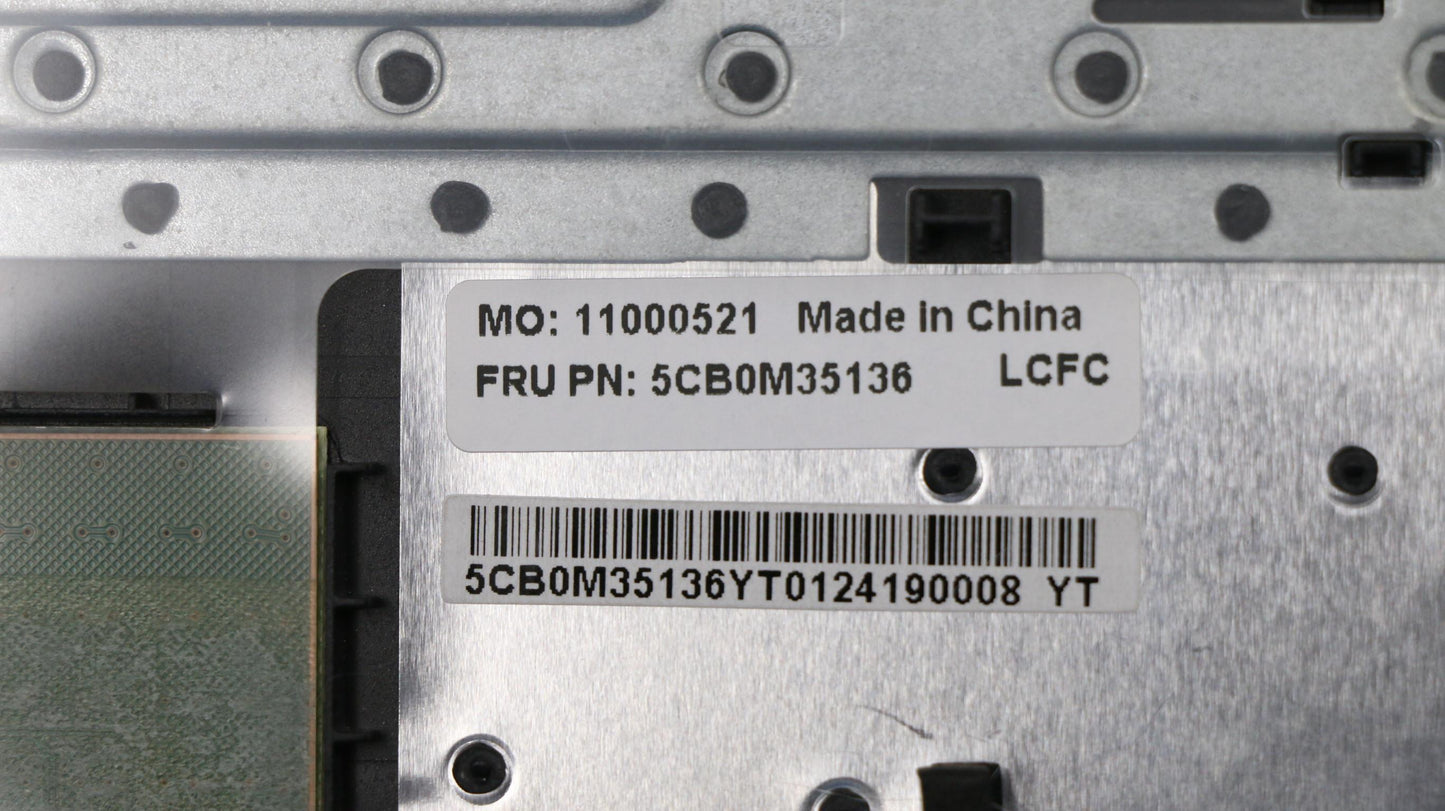 Lenovo Logic Upper Assembly 15T Black - 5CB0M35136