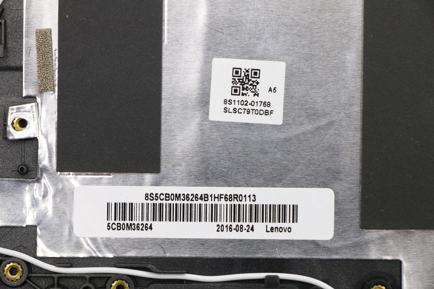 Lenovo Lcd Cover B 80U2 W/Antenna Bla - 5CB0M36264