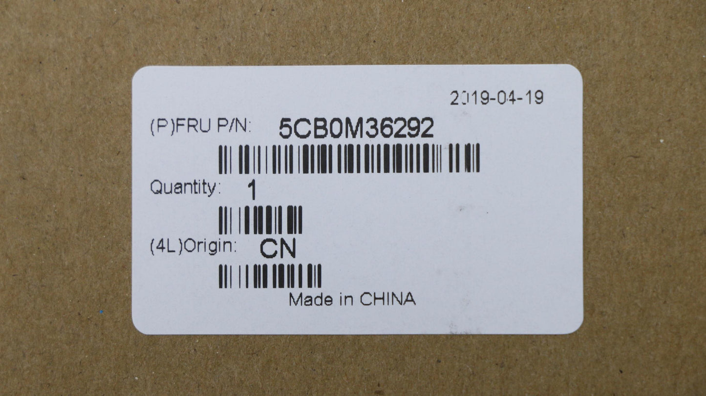 Lenovo Upper Case B 80U2 Bk Bkw/Kb Ar - 5CB0M36292