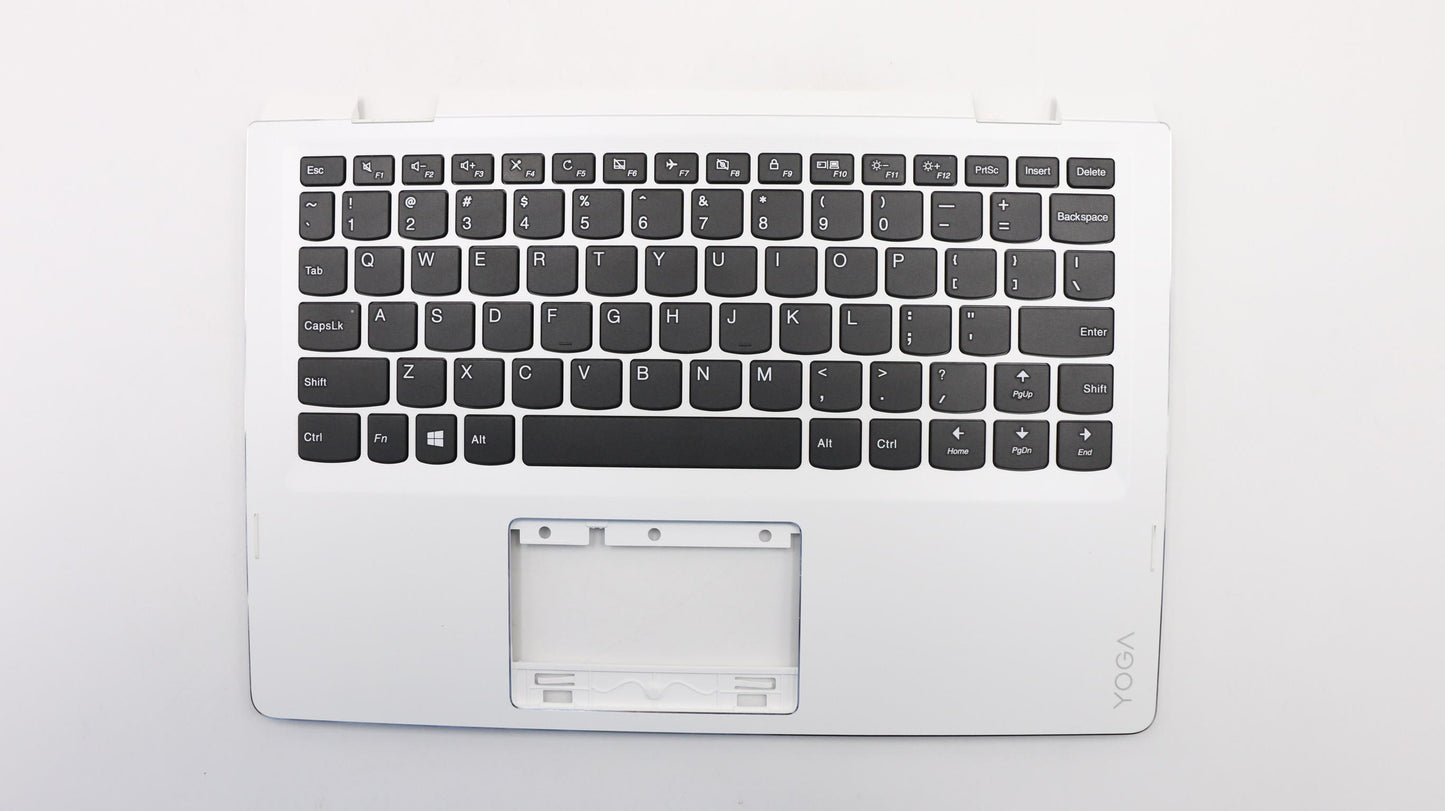 Lenovo Upper Case, White, with Keyboard US Layout - 5CB0M36334
