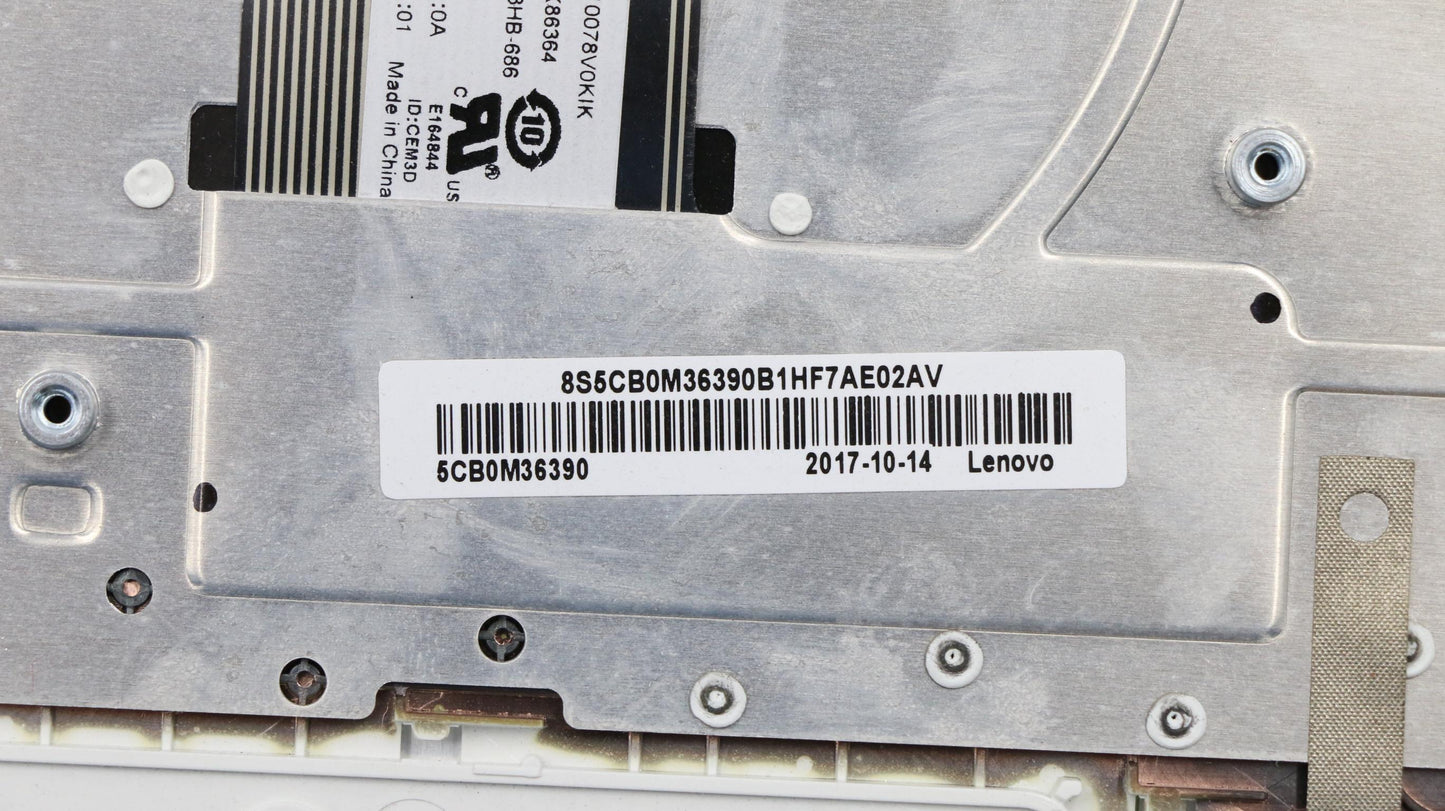 Lenovo Upper Case B 80U2 Wt Wtw/Kb He - 5CB0M36390