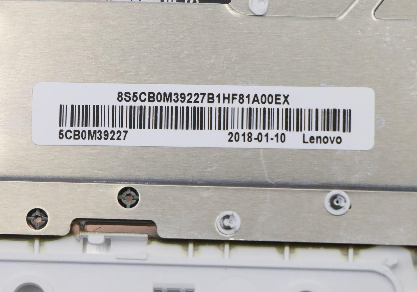 Lenovo Upper Case B 80U4 Wh W/Hb - 5CB0M39227