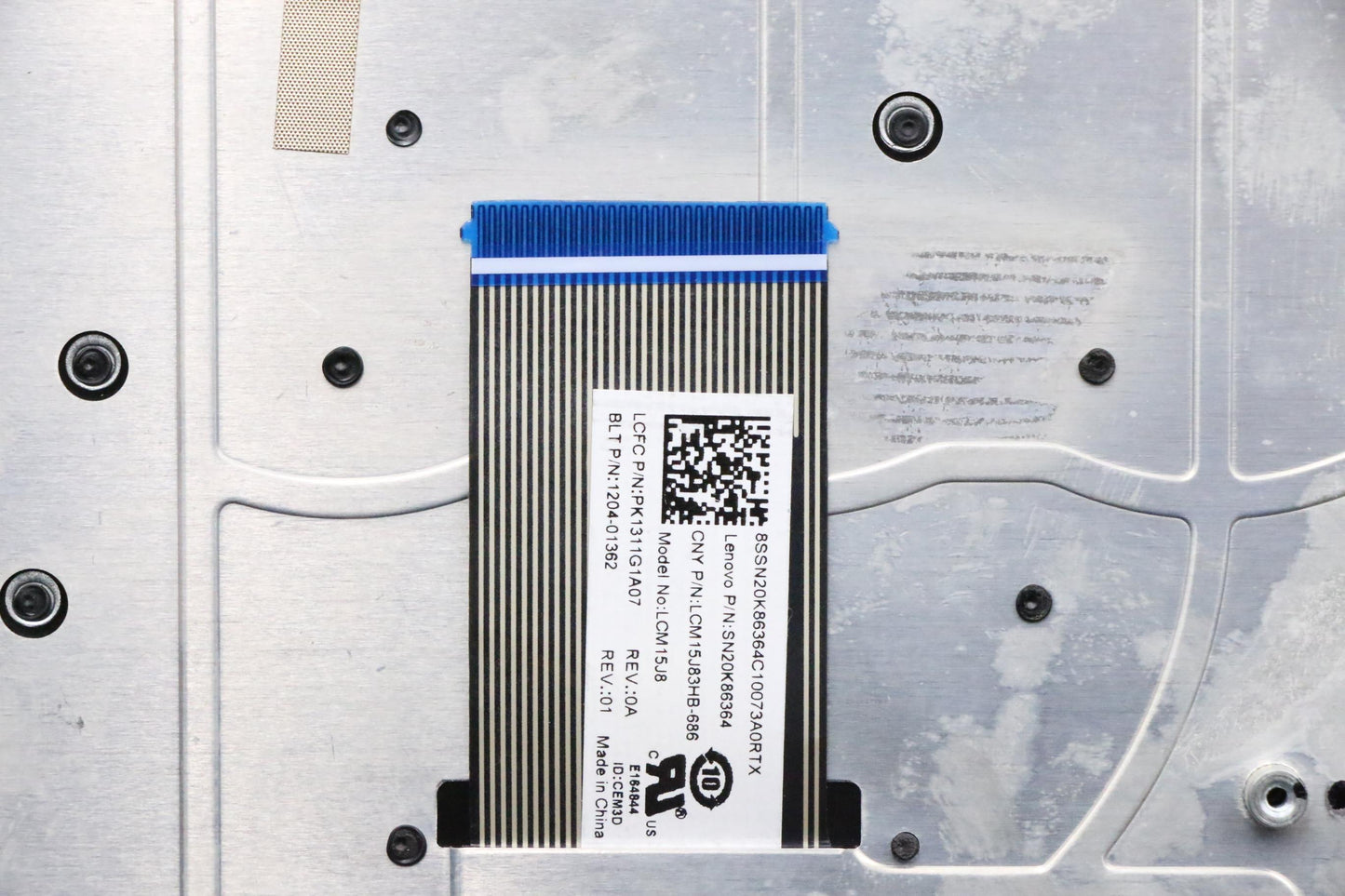 Lenovo Upper Case B 80U4 Bk W/Hb - 5CB0M39261