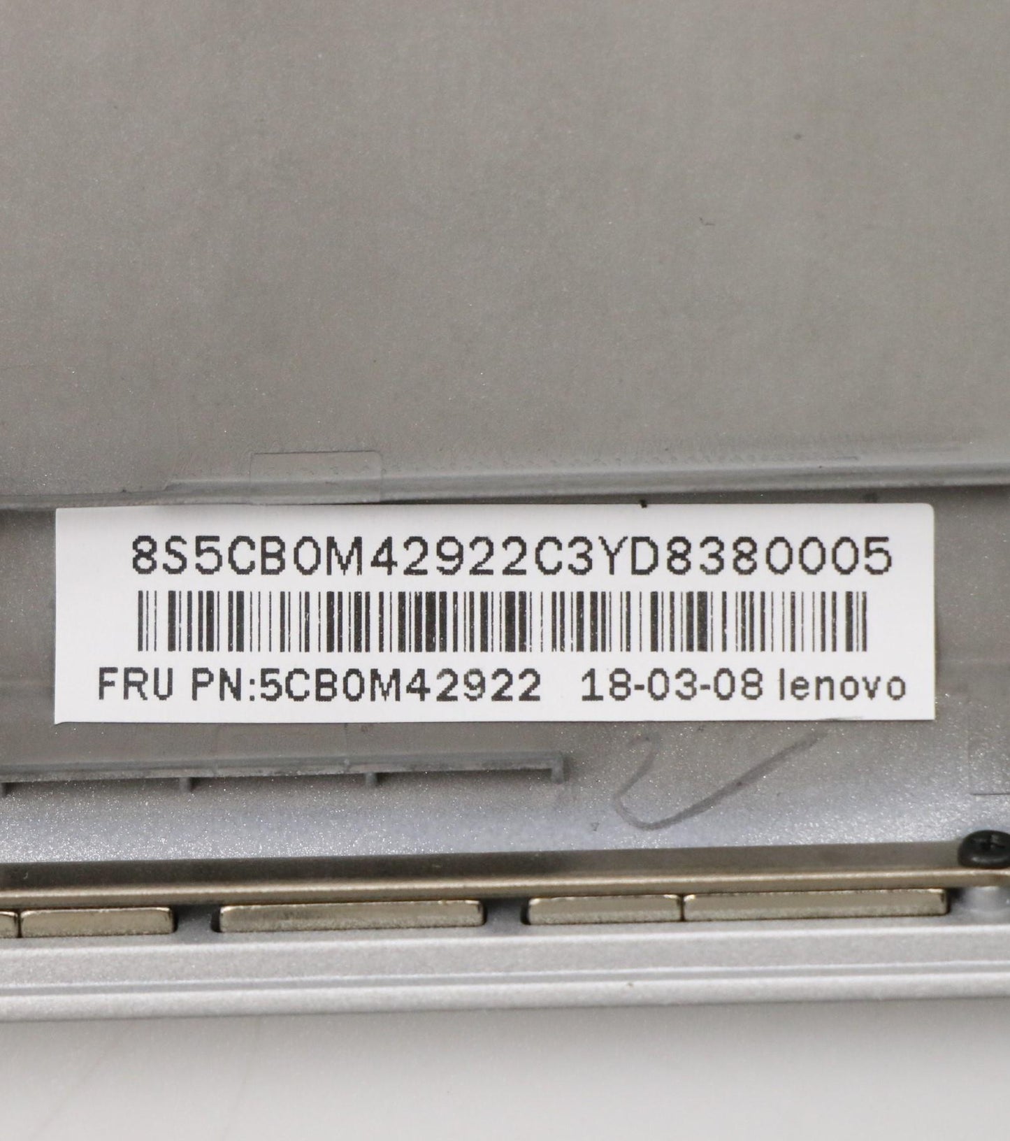 Lenovo Lcdcover3N80U1Silverlte - 5CB0M42922