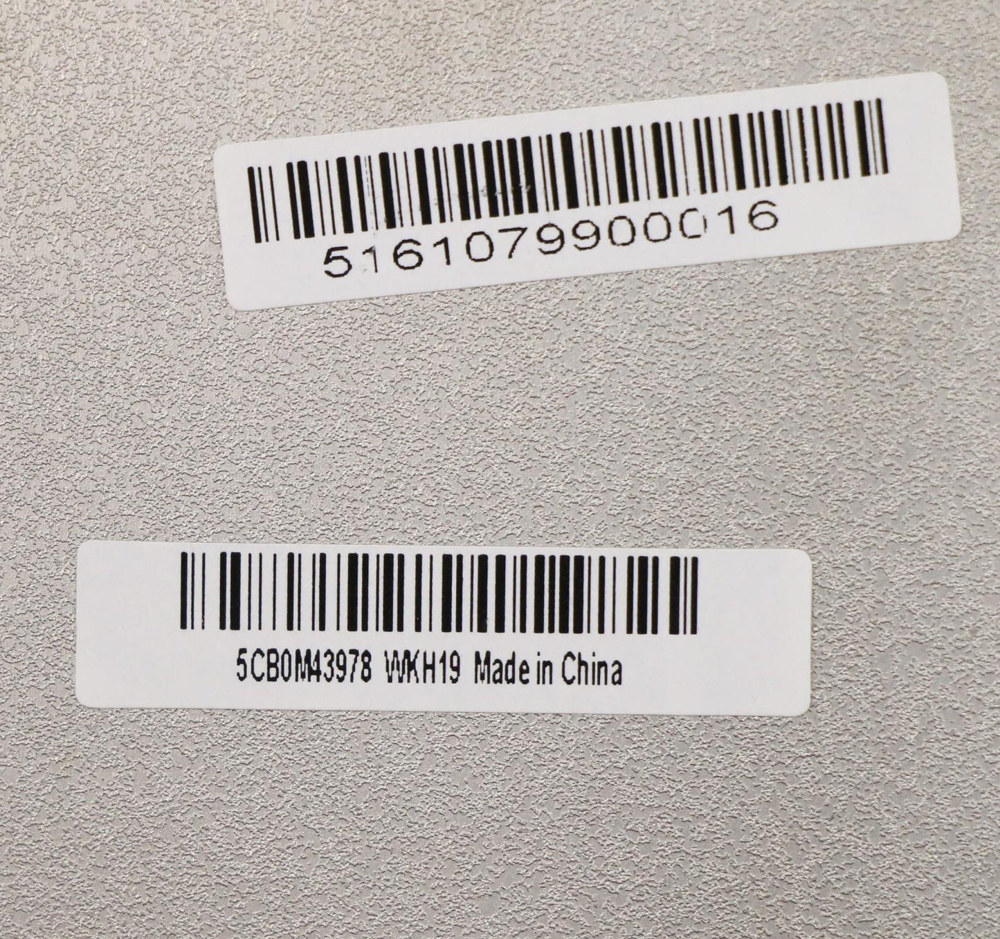 Lenovo Logic Lower White W/Graphite - 5CB0M43978