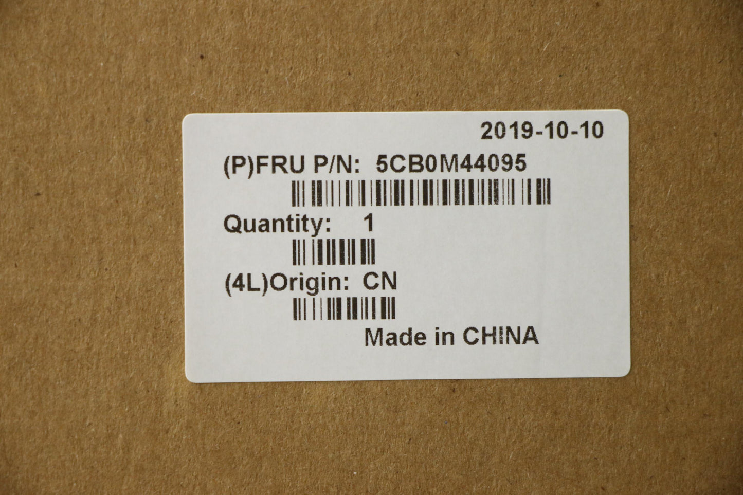Lenovo Up Assembly W/Kb Nbl Black Sw - 5CB0M44095