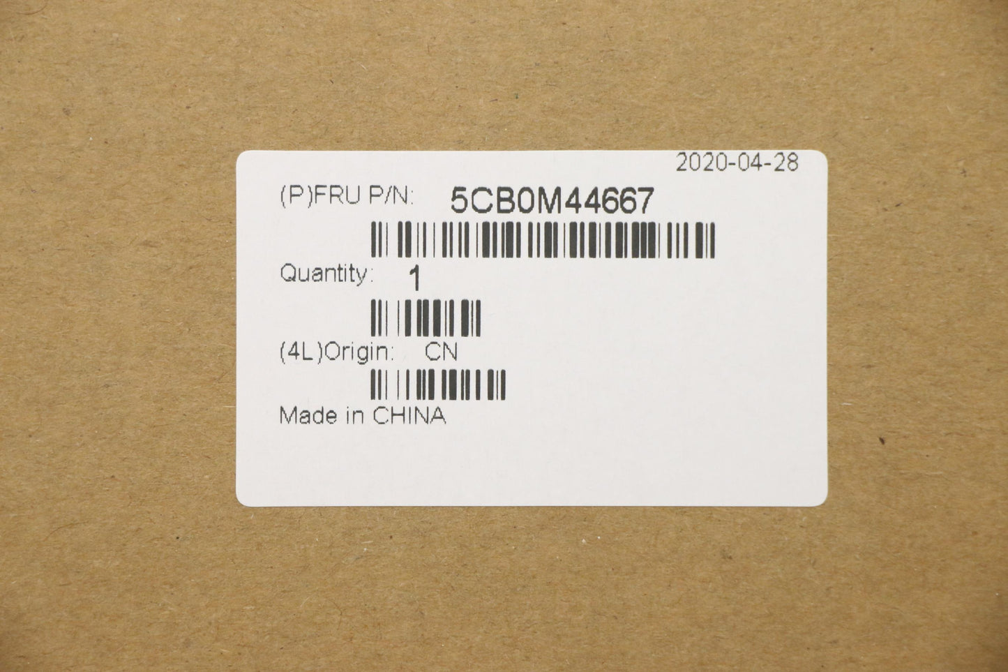 Lenovo Lower Case W 80Tg Bk - 5CB0M44667