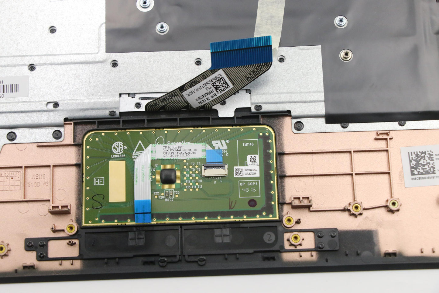 Lenovo Upper Case Asm 3N 80Wg W/Kb Ru - 5CB0M53590