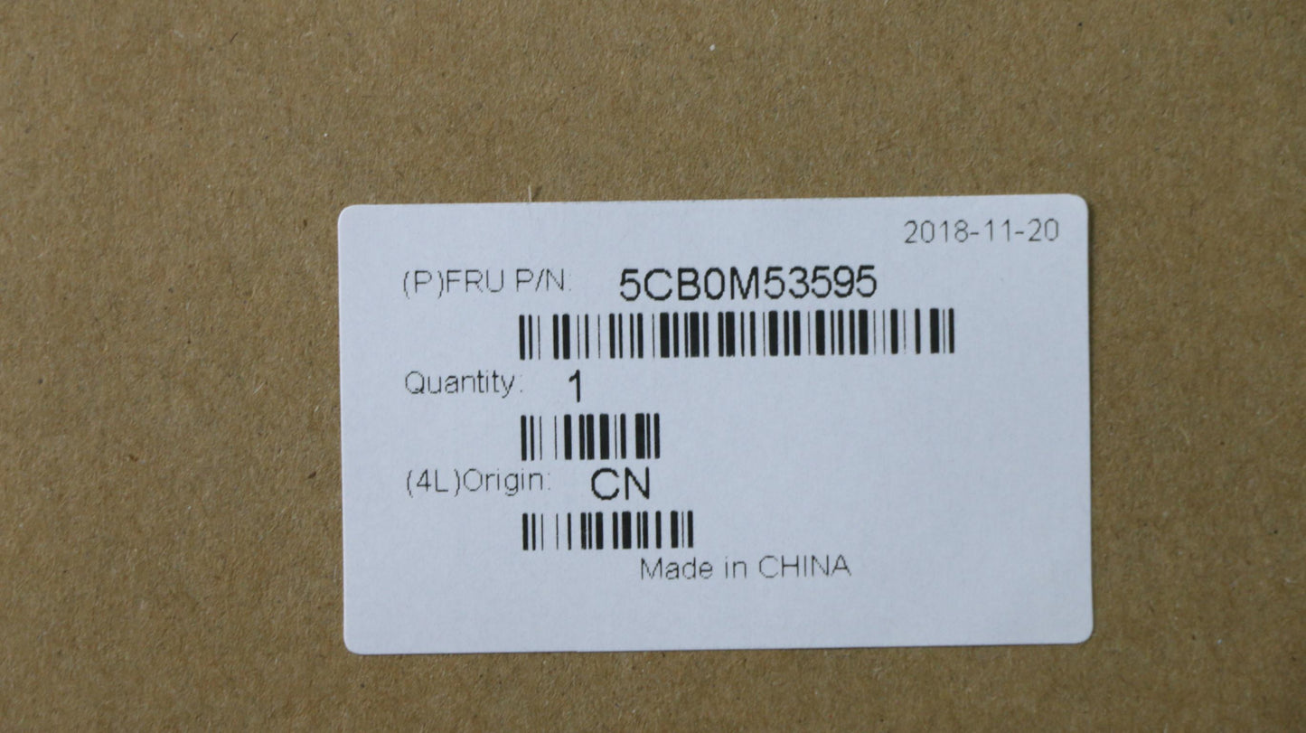 Lenovo Upper Case Asm 3N 80Wg W/Kb Th - 5CB0M53595