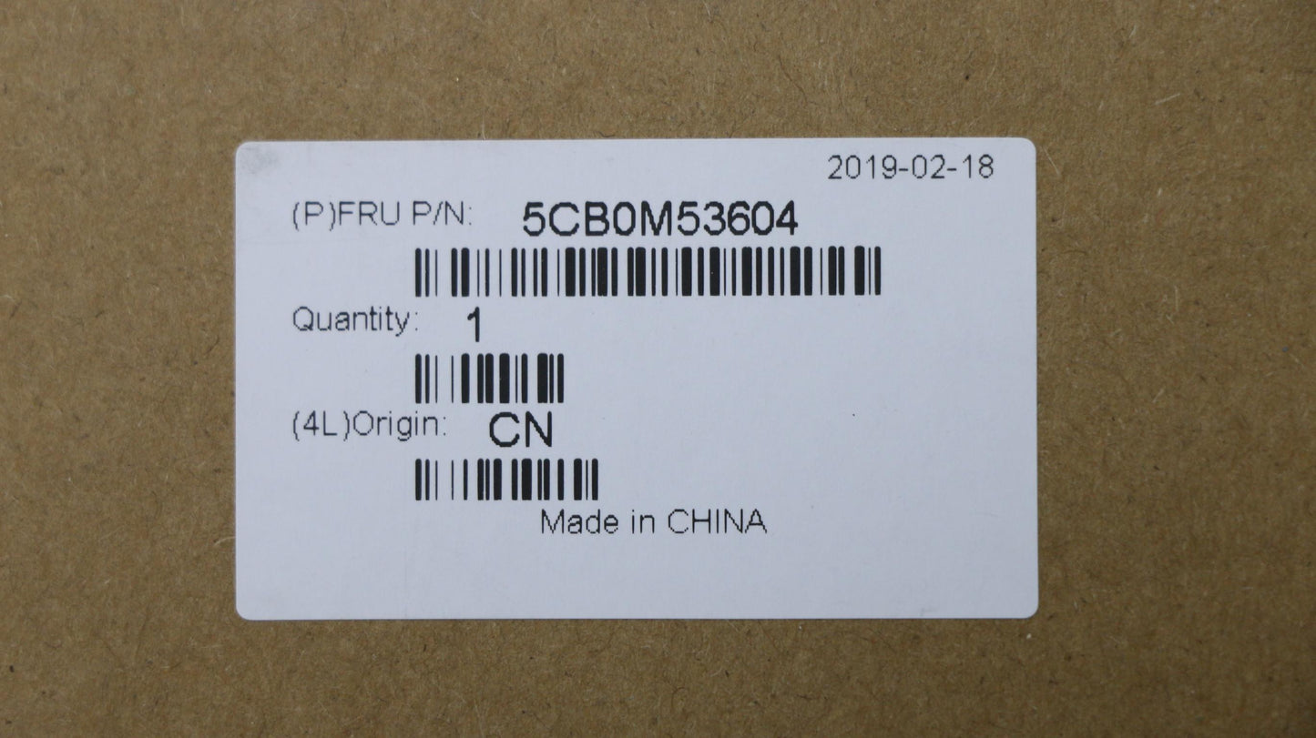 Lenovo Upper Case Asm 3N 80Wg W/Kb It - 5CB0M53604