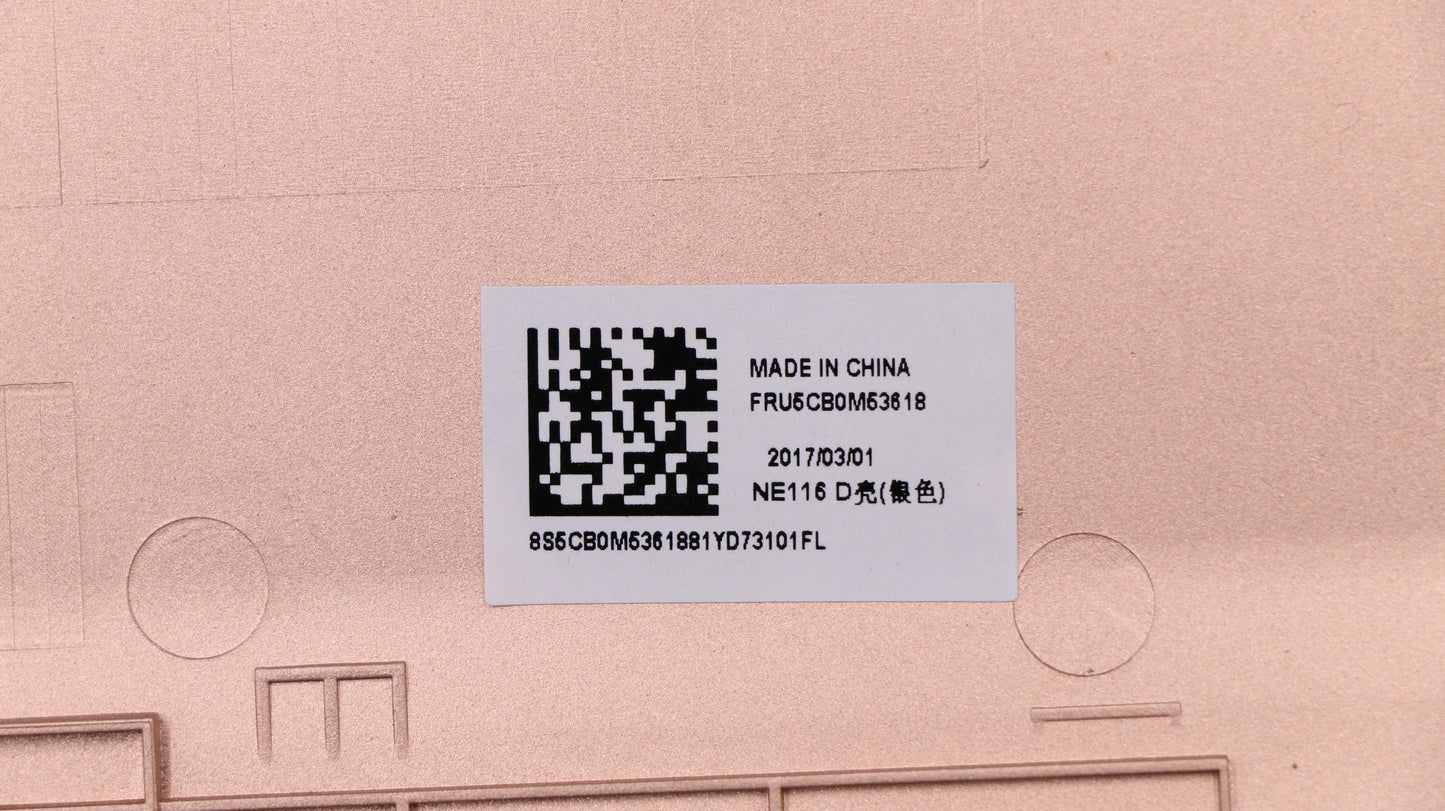 Lenovo Lower Case 3N 80Wg Silver - 5CB0M53618