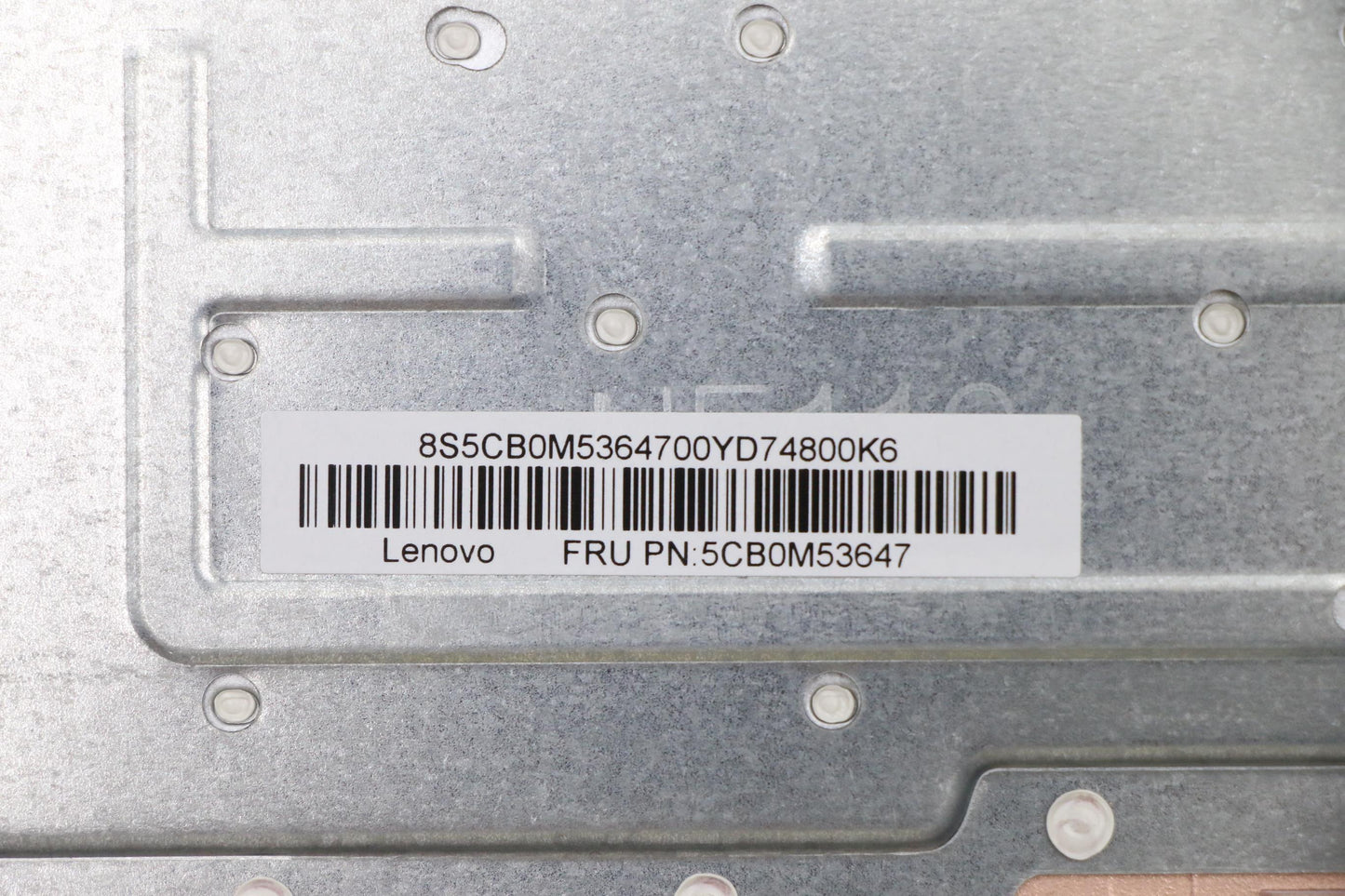 Lenovo Upper Case Asm 3N 80Wg W/Kb Ls - 5CB0M53647