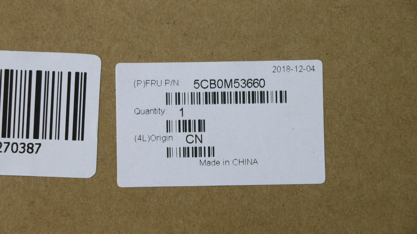 Lenovo Upper Case Asm 3N 80Wg W/Kb Us - 5CB0M53660