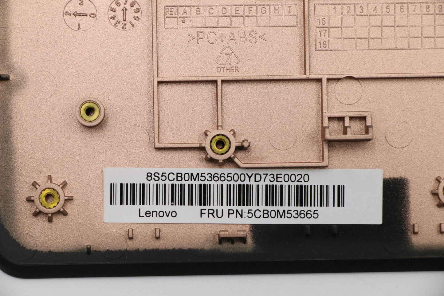 Lenovo Upper Case Asm 3N 80Wg W/Kb He - 5CB0M53665