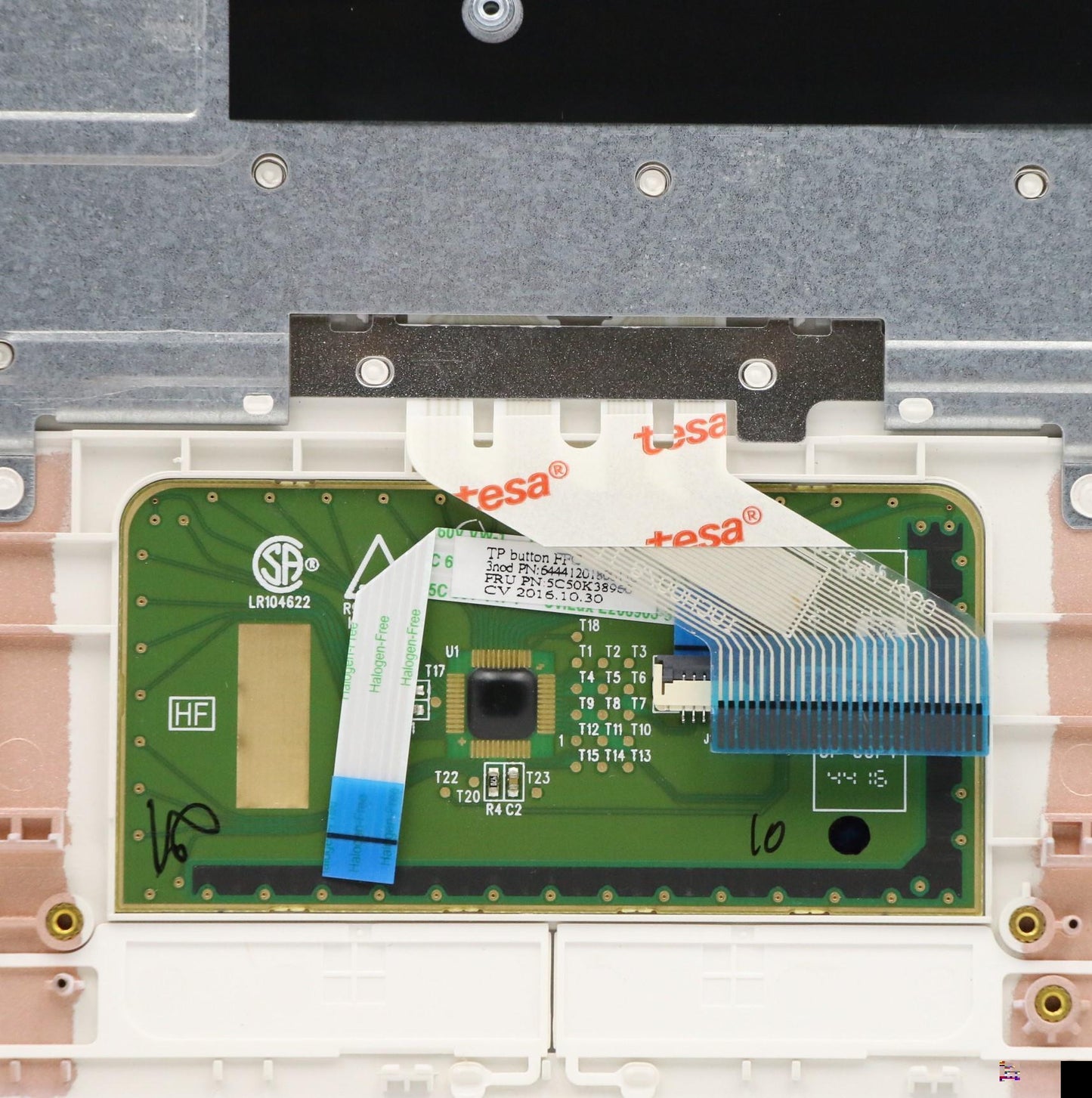 Lenovo Upper Case Asm 3N 80Wg W/Kb He - 5CB0M53675