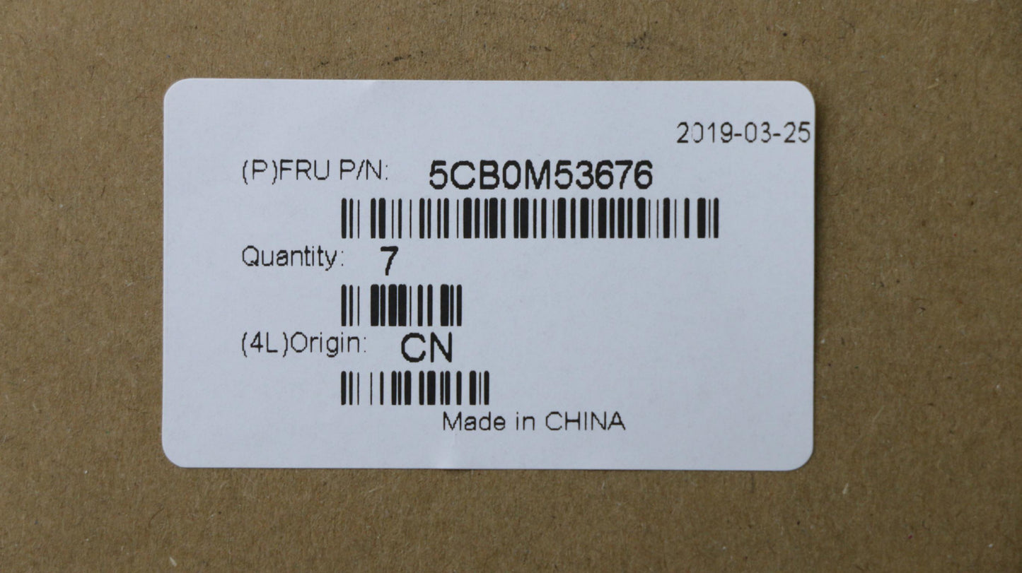 Lenovo Upper Case Asm 3N 80Wg W/Kb Us - 5CB0M53676