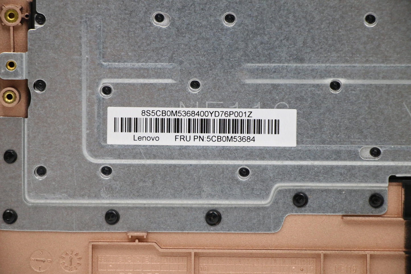 Lenovo Upper Case Asm 3N 80Wg W/Kb Bu - 5CB0M53684