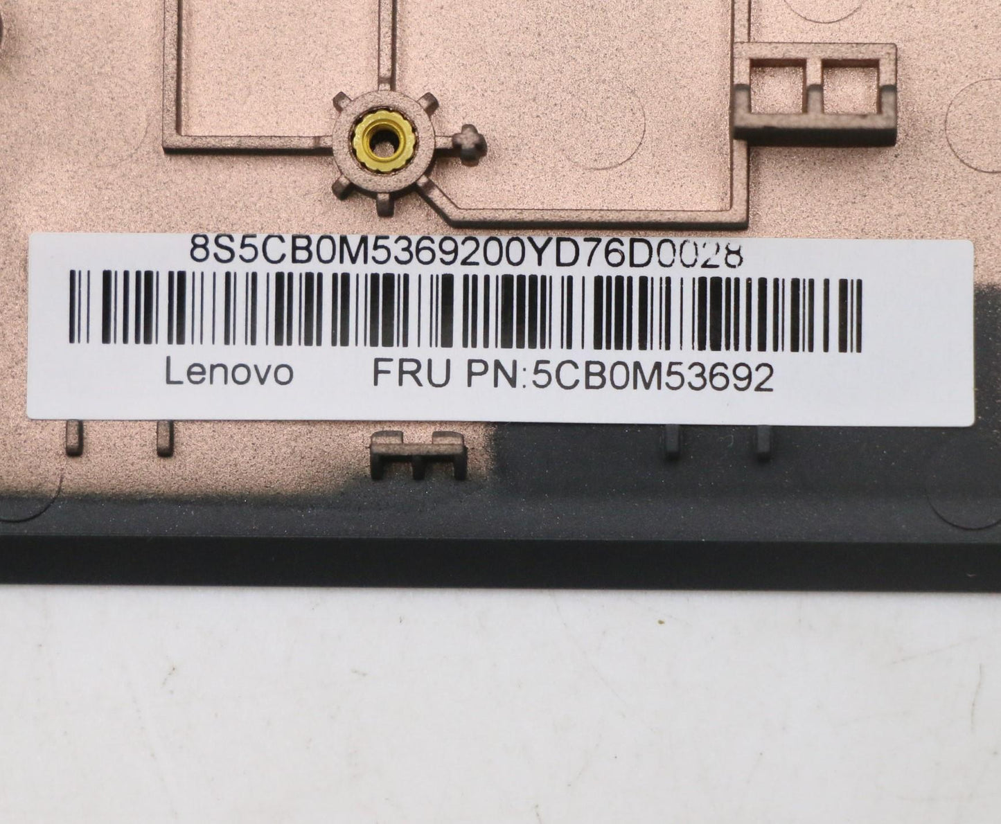 Lenovo Upper Case Asm 3N 80Wg W/Kb Ge - 5CB0M53692