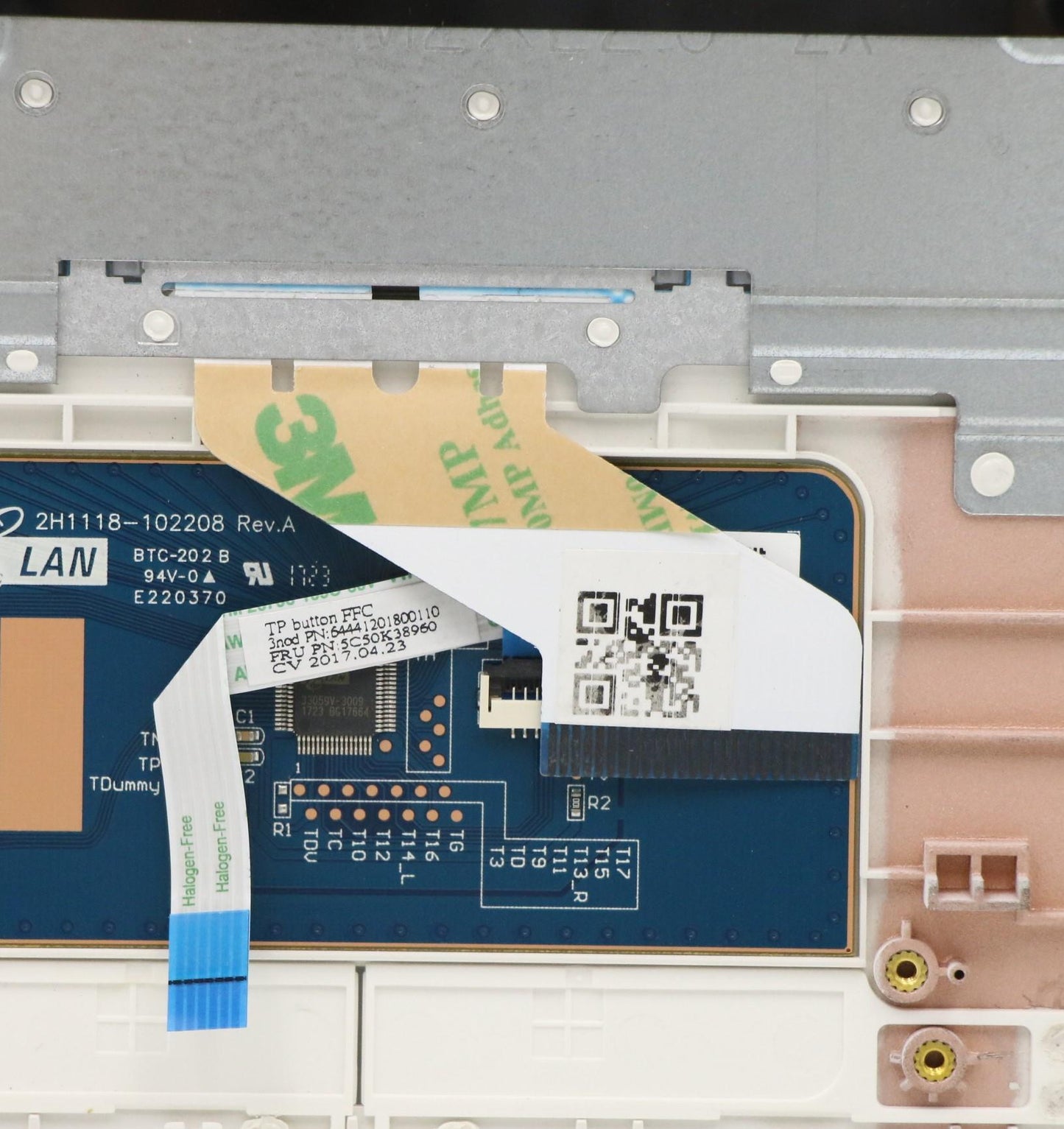 Lenovo Upper Case Asm 3N 80Wg W/Kb Uk - 5CB0M53711