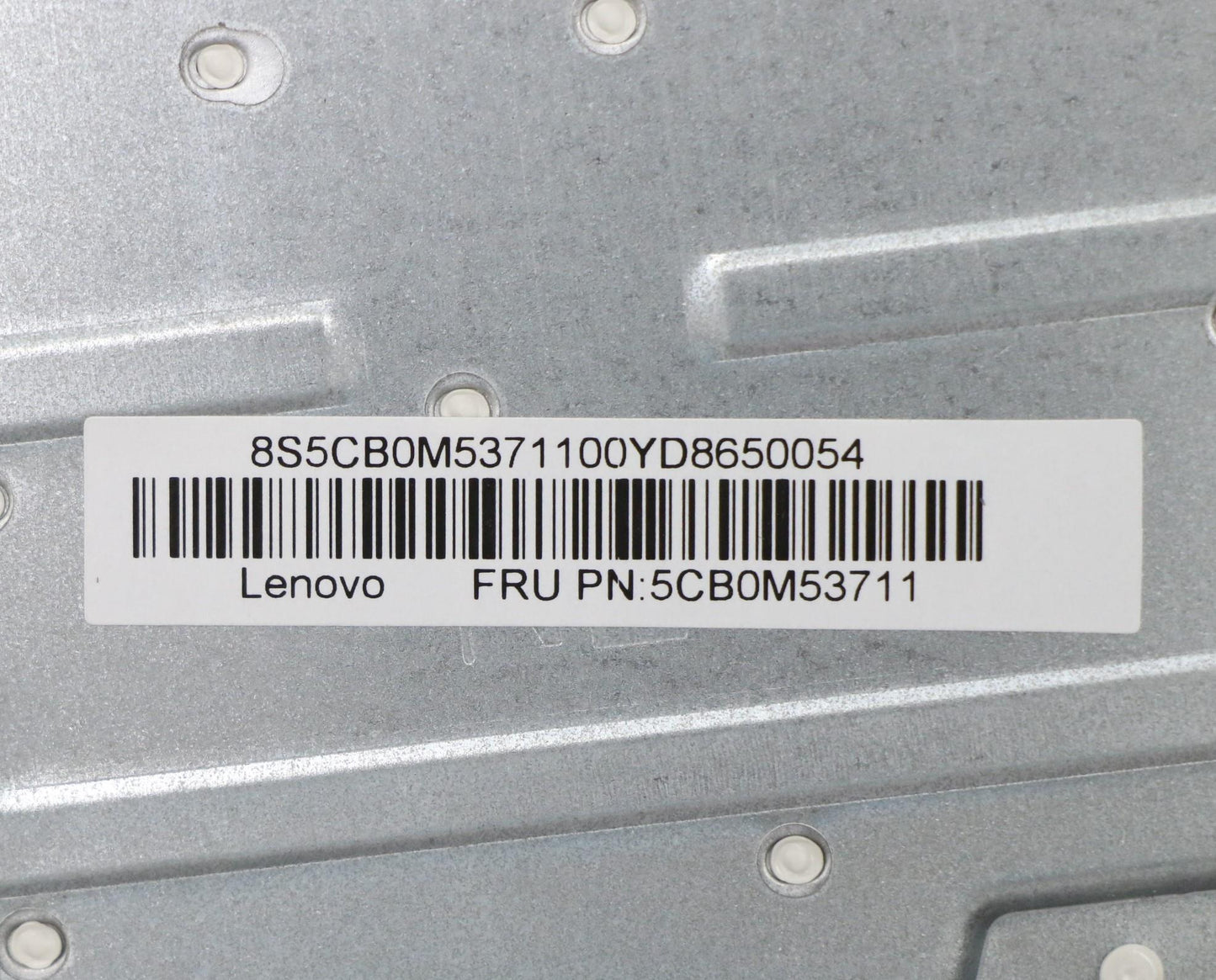 Lenovo Upper Case Asm 3N 80Wg W/Kb Uk - 5CB0M53711