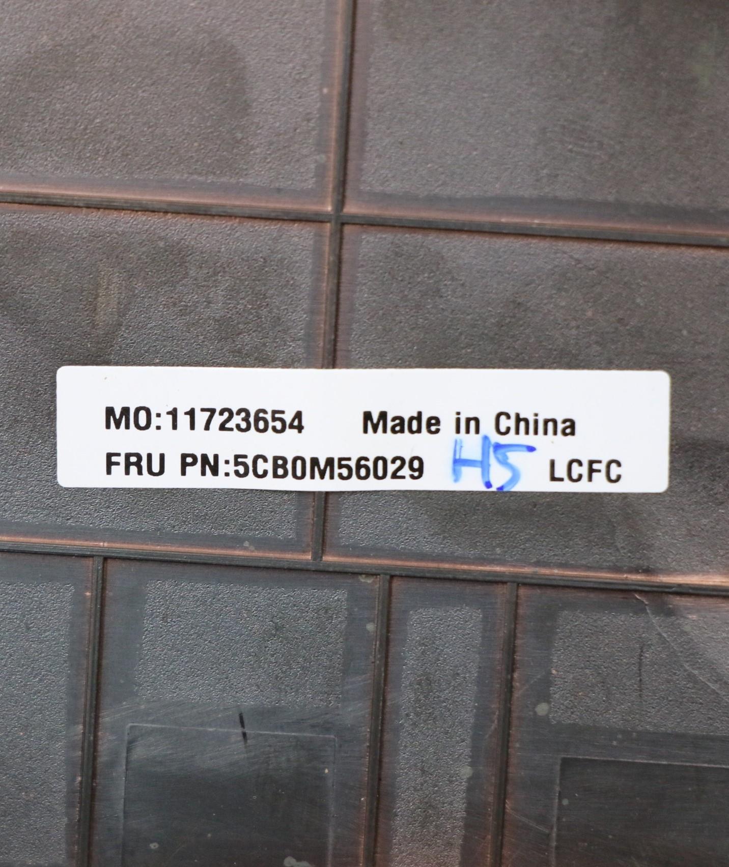 Lenovo Logic Up W/Kb Assembly Nd - 5CB0M56029