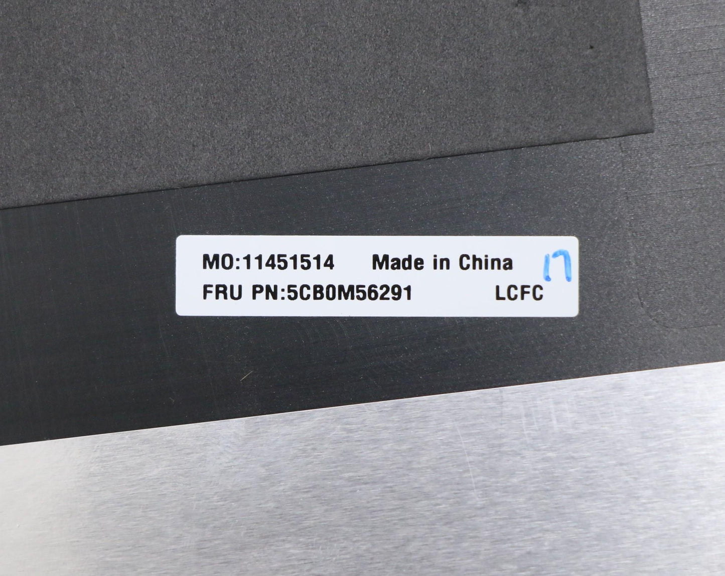 Lenovo Lcd Cover Assembly Gray - 5CB0M56291