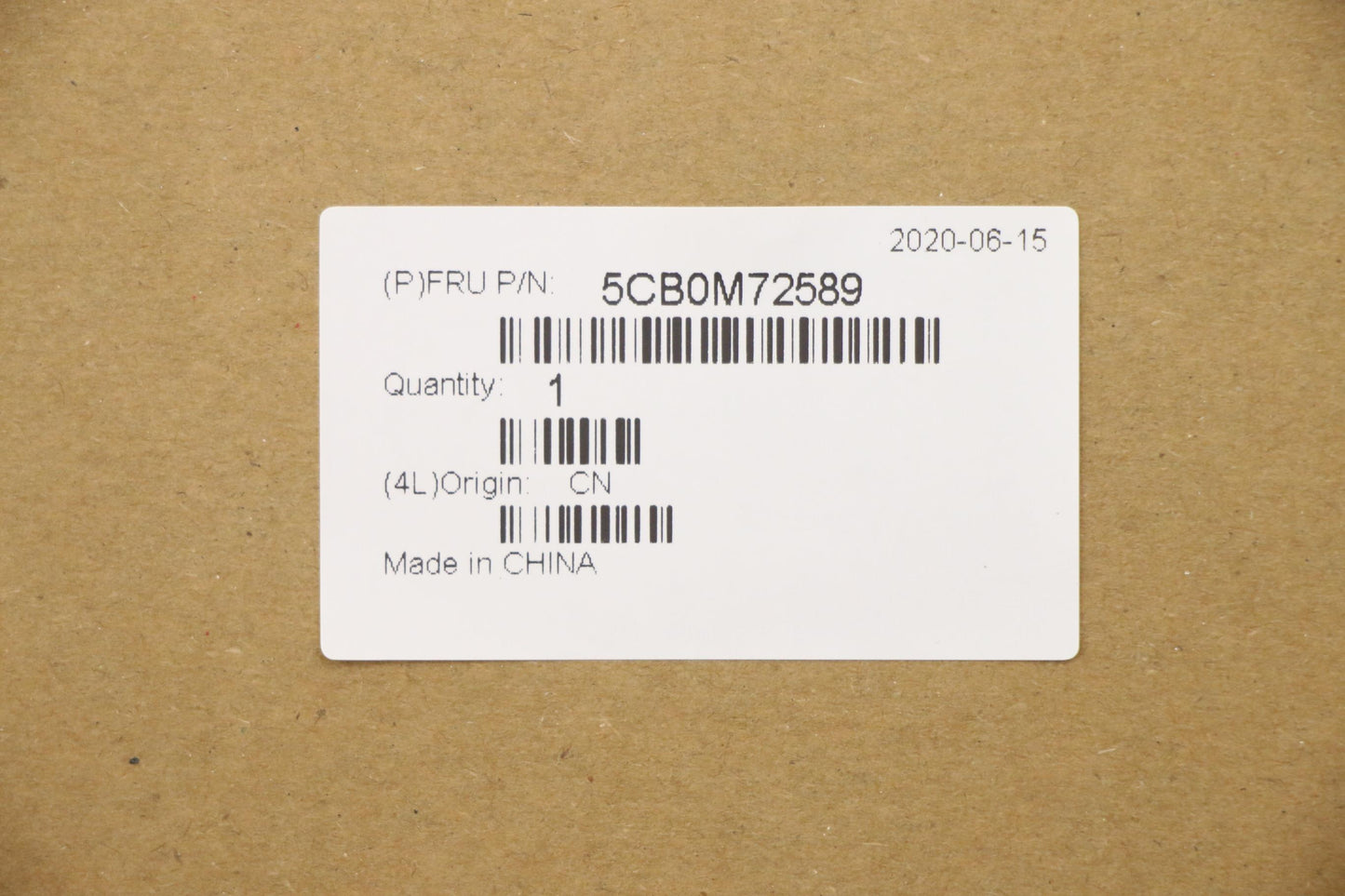 Lenovo Logic Upper Assembly 15T Blk U - 5CB0M72589
