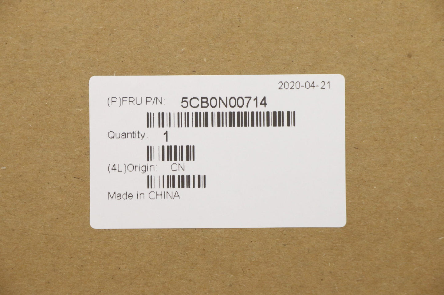 Lenovo Nl6E Kb W/Top Black Uk Sp - 5CB0N00714