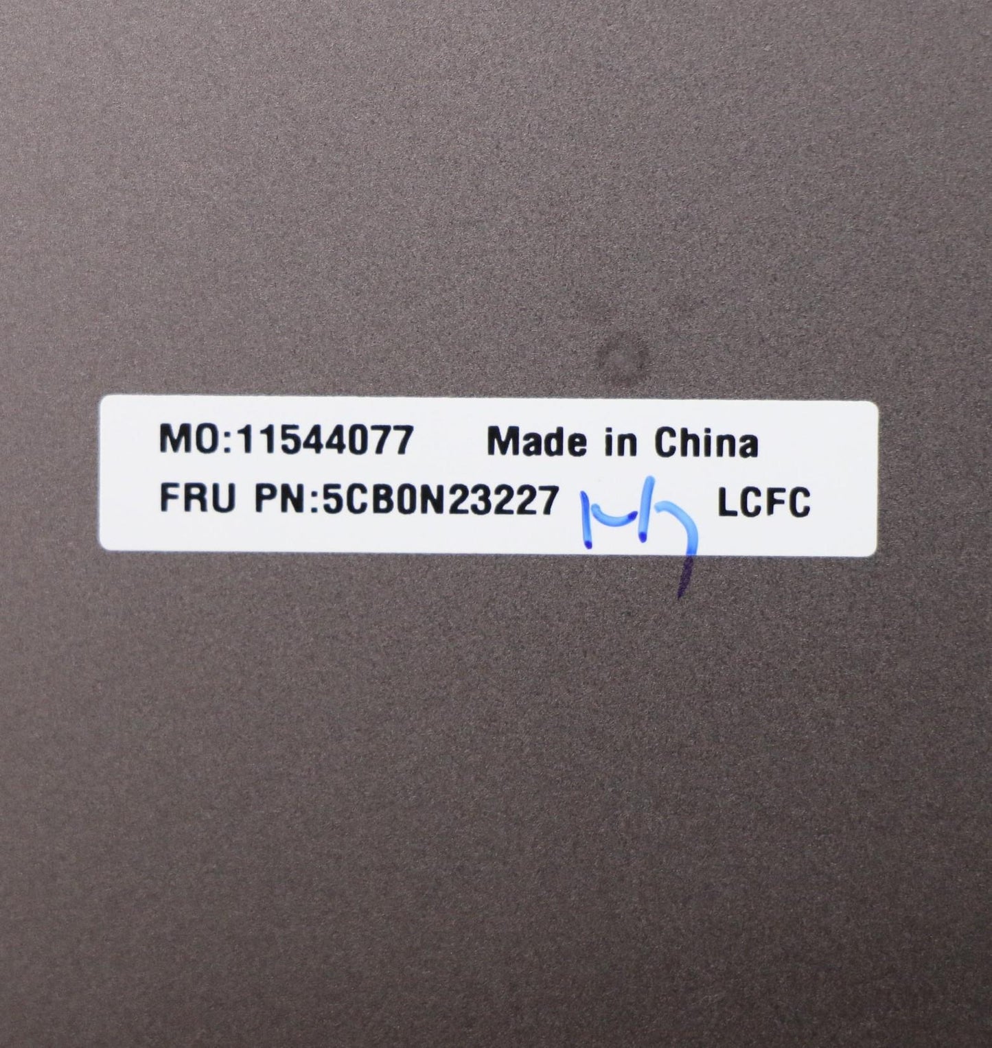 Lenovo Log Low Assembly Dg - 5CB0N23227