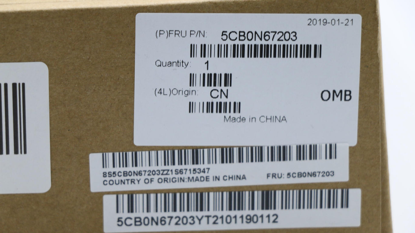 Lenovo Logic Up Assembly W/Keyboard R - 5CB0N67203