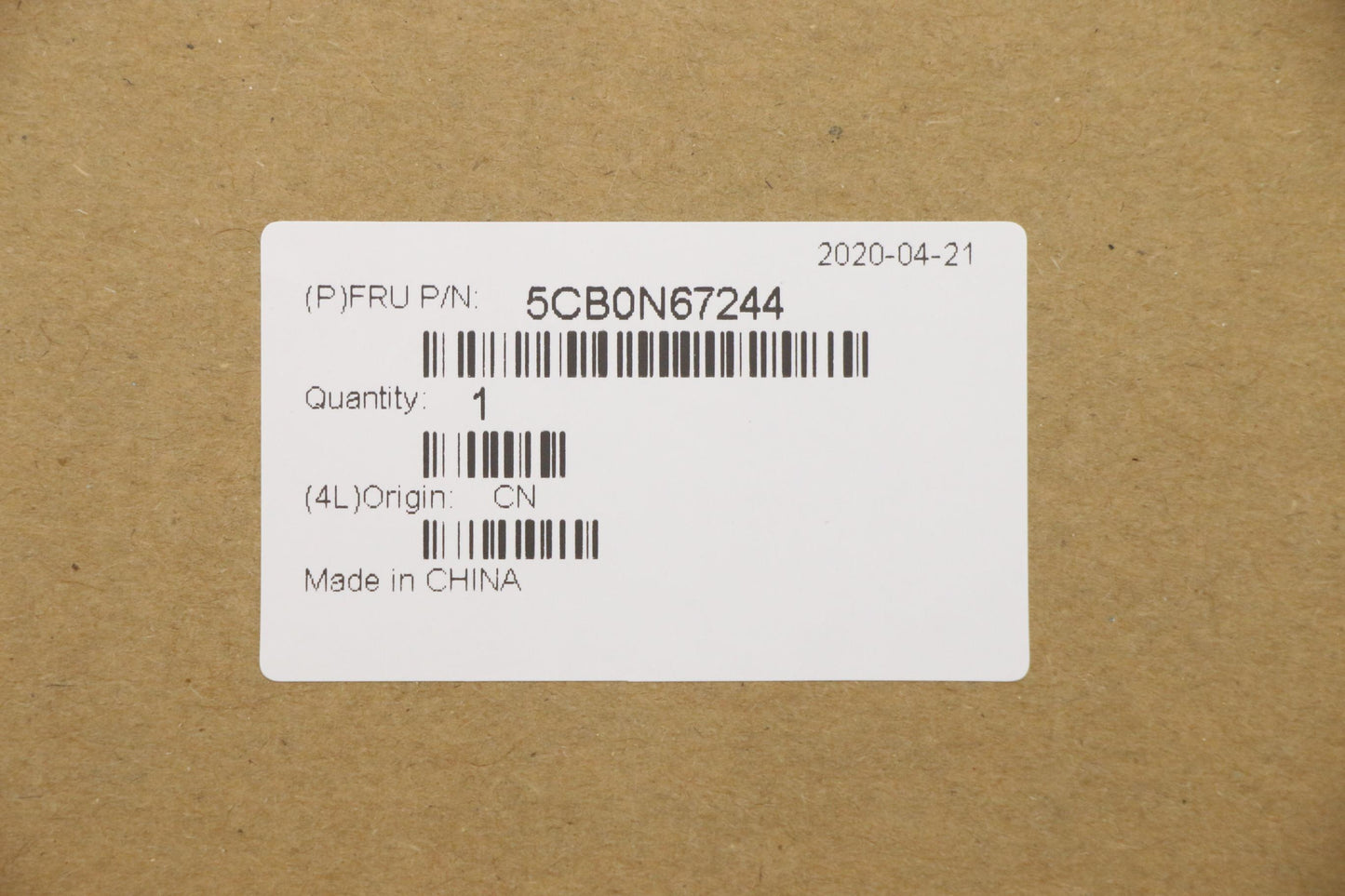 Lenovo Logic Up Assembly W/Keyboard R - 5CB0N67244